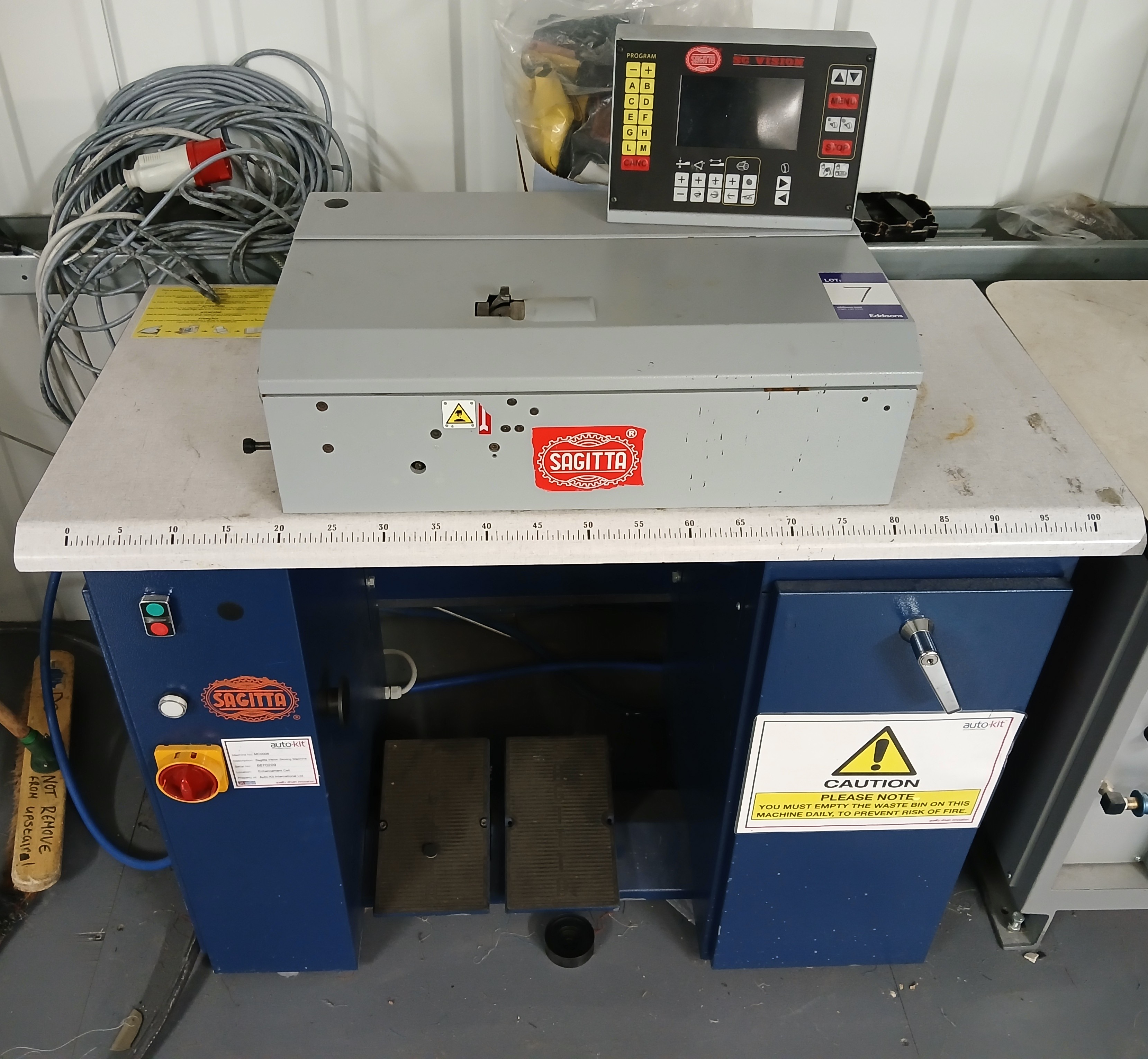 Sagitta SC Vision Skiving Machine with Digi Control (Serial Number 6670209, Year 2016), Located on M - photo 1