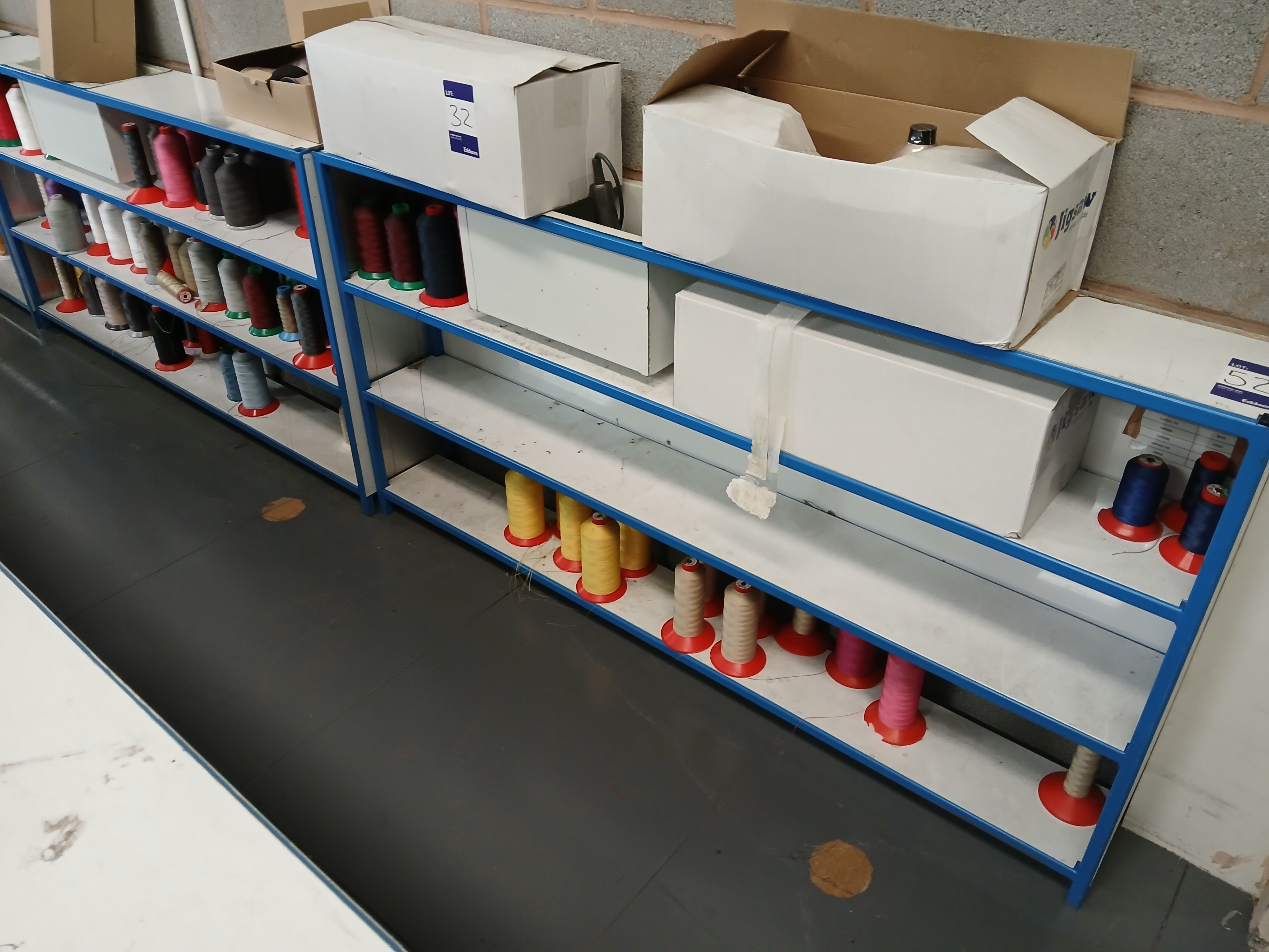 Large Quantity of Assorted Sewing Thread, Various Colours, as lotted (Thread only, Shelving lotted s - photo 1