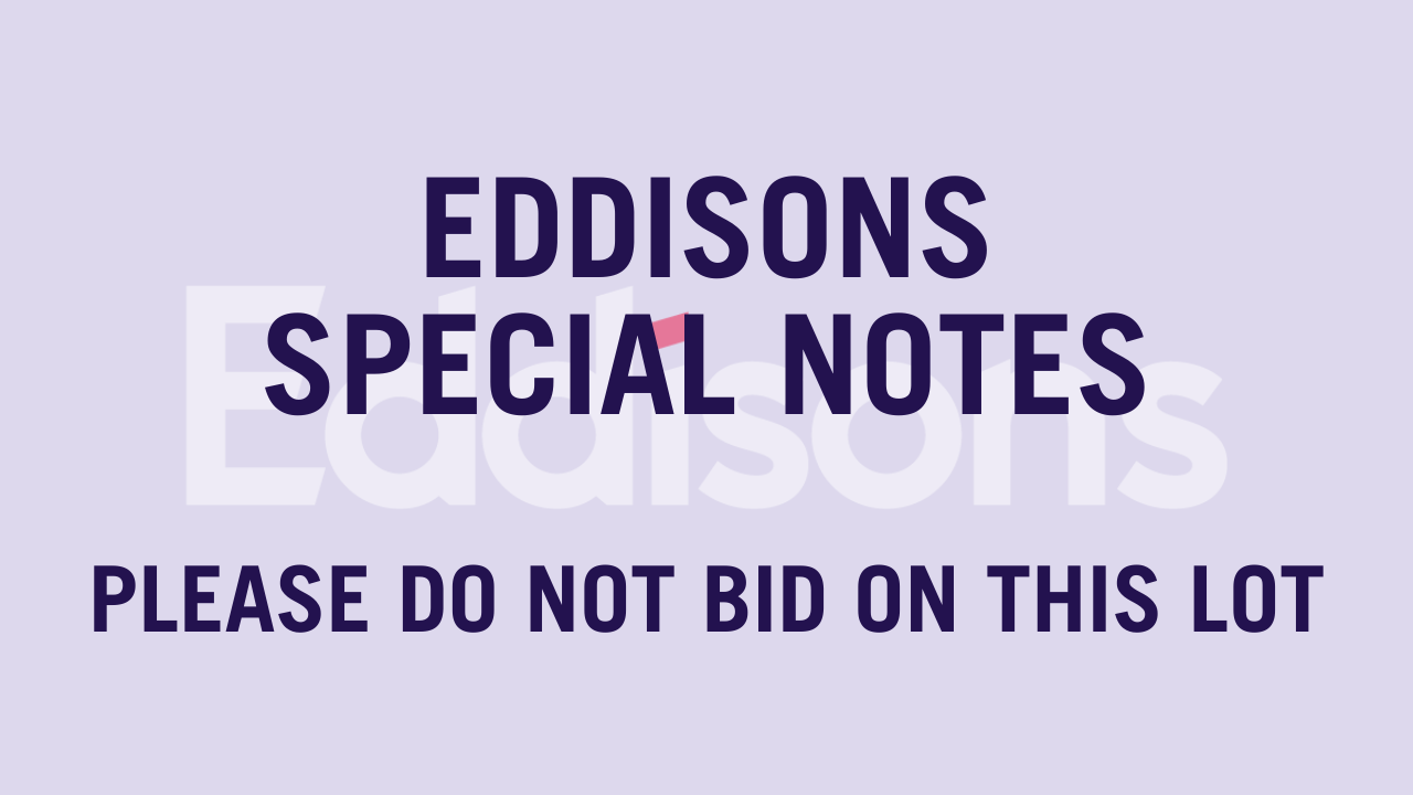 SPECIAL NOTICE 1. Please note this sale is on behalf of the Director Pending the Appointment of Liqu - photo 1
