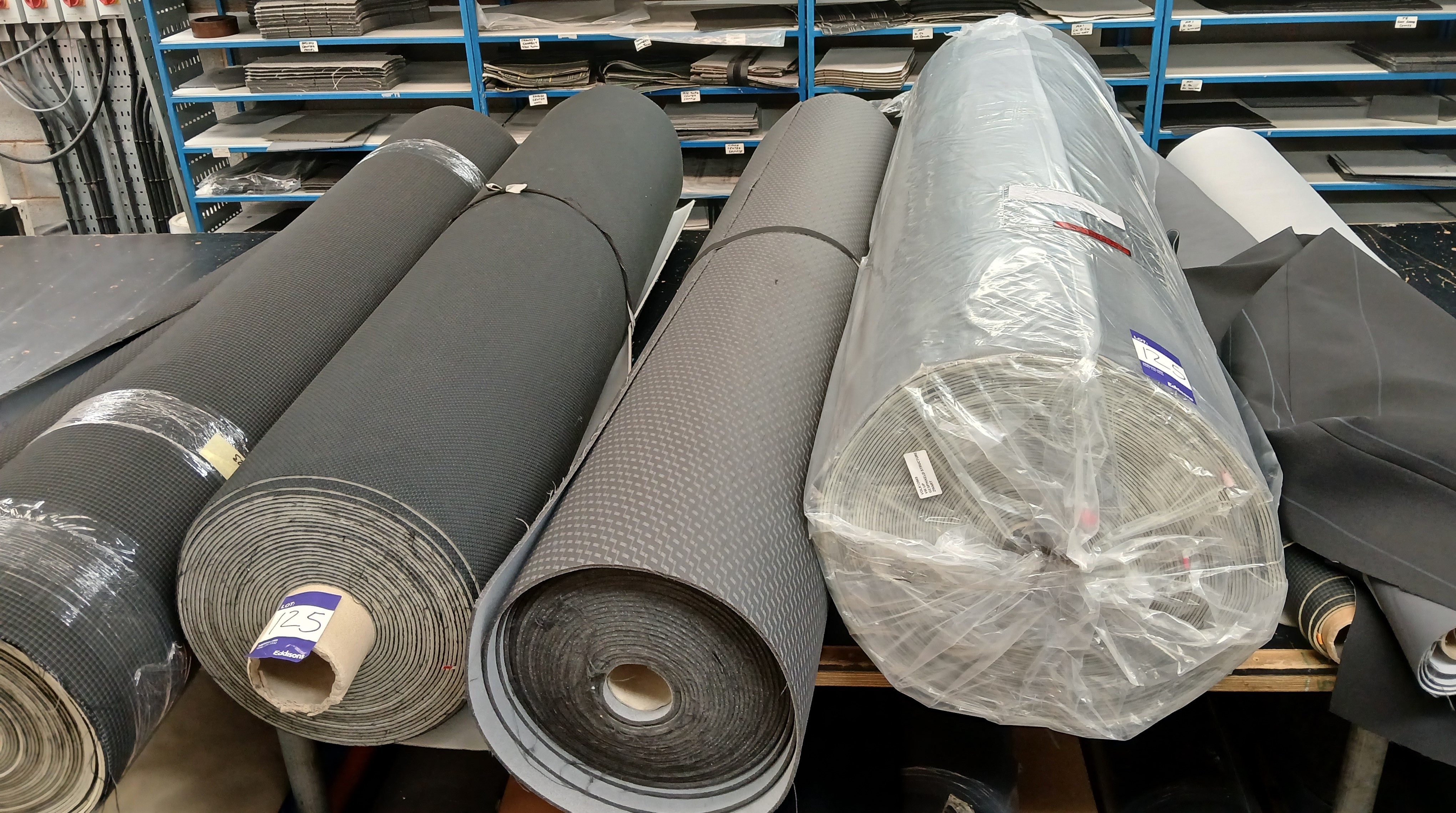 Lot Comprising Complete / Part Complete 1.5m(W) Volkswagen Seat Fabrics (Original), to include; Part - photo 1