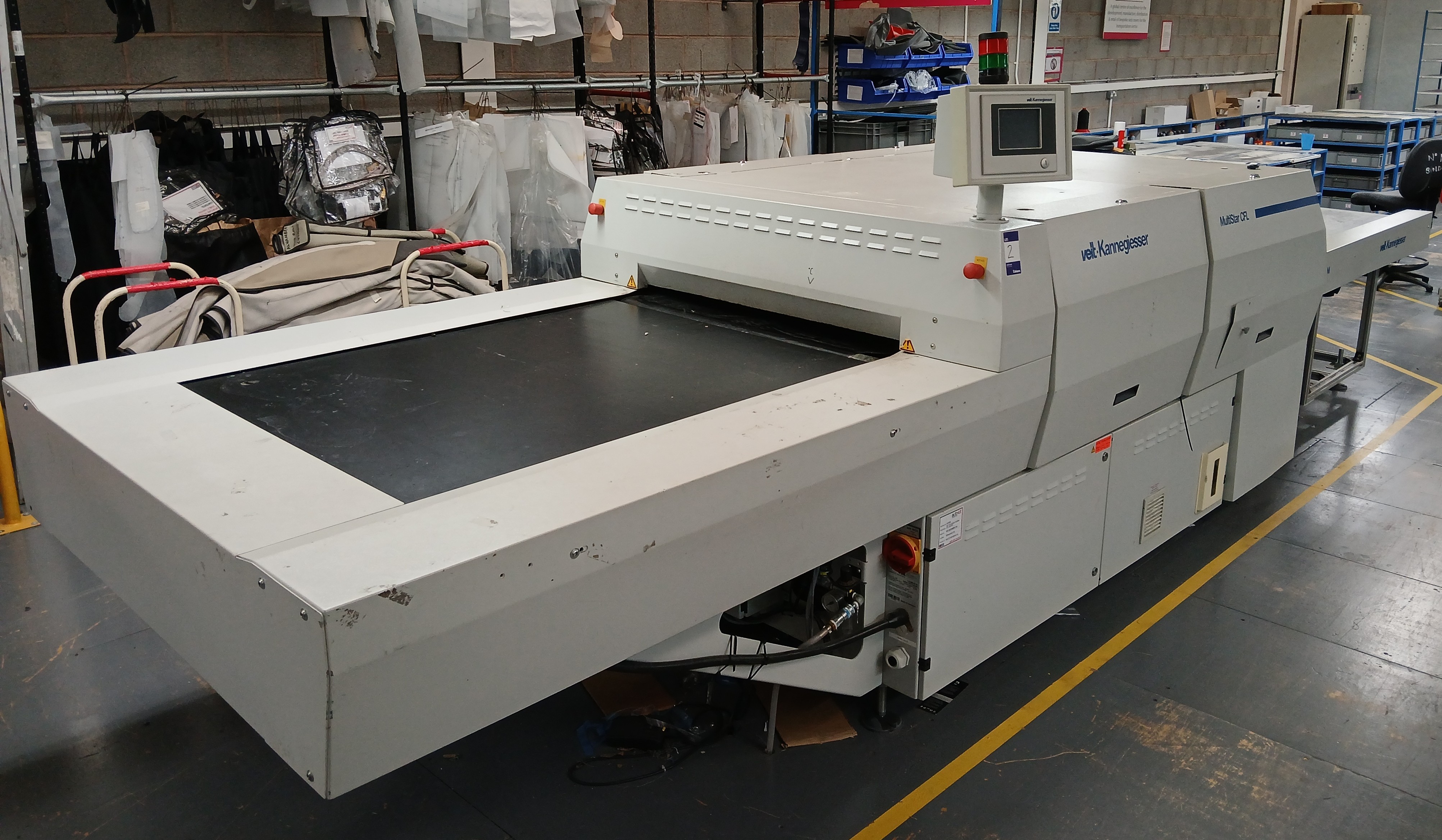 Veit Kannegiesser Multistar CFL 1000 Laminator (Serial Number CFL100286, Year 2014), Located on Mezz - photo 1