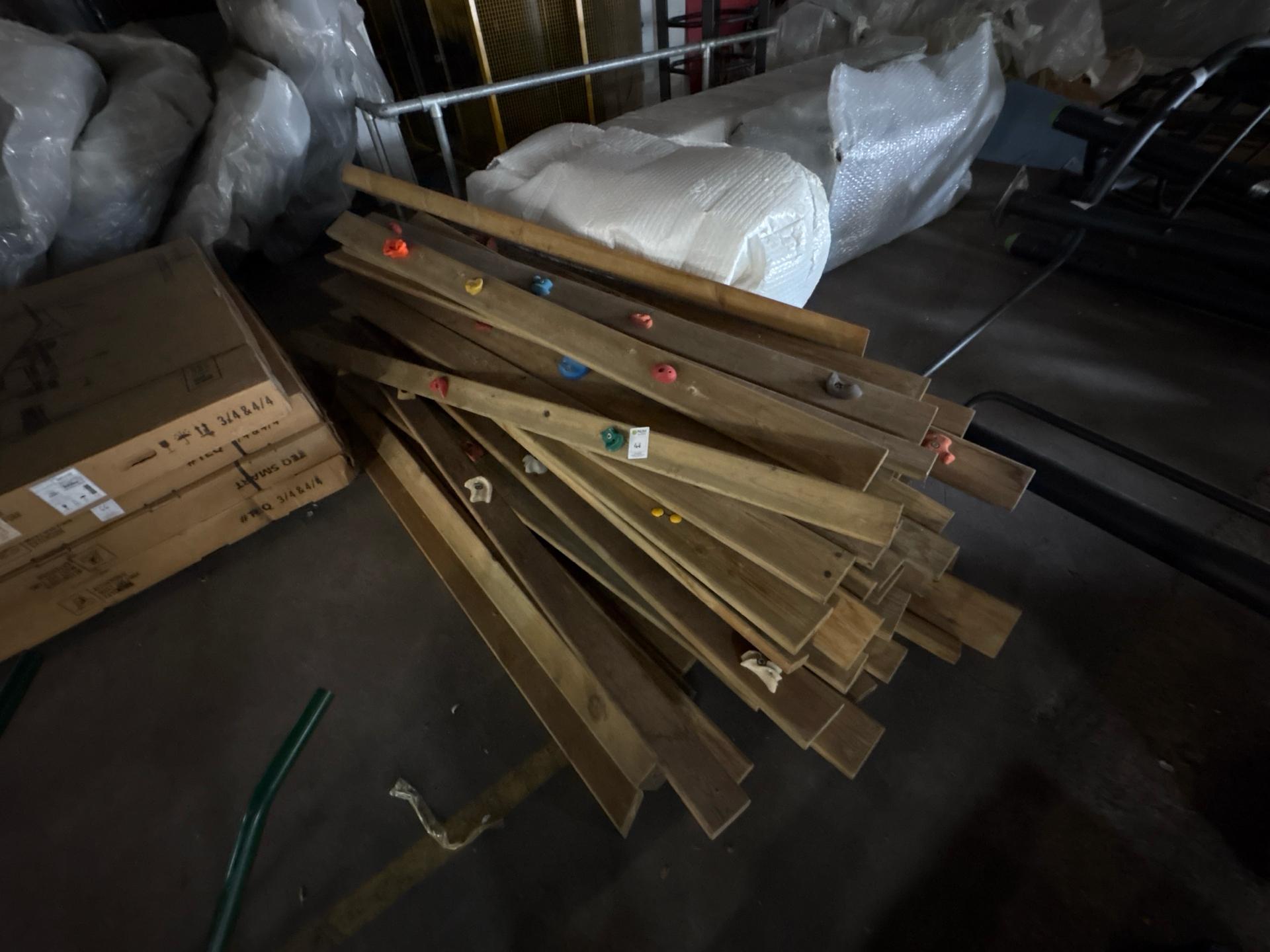 Wooden Climbing Wall - Dismantled - photo 1