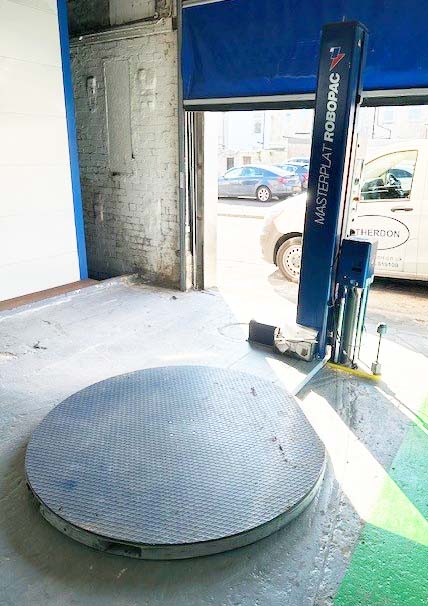 2019 Masterplat Robopac Turntable Stretch Wrapping Machine - photo 1