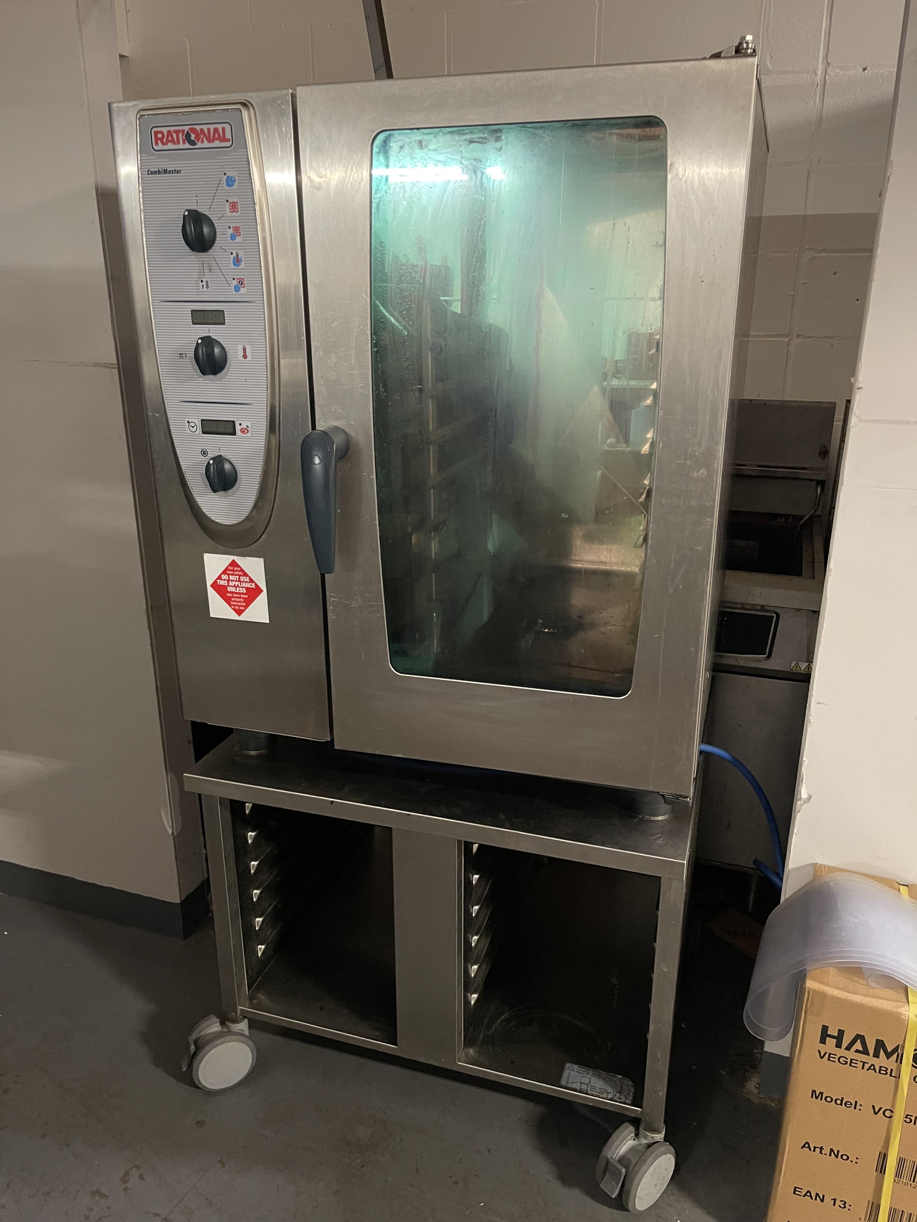 Rational Electric Combi Oven, Three Phase, on Mobile Stand - photo 1