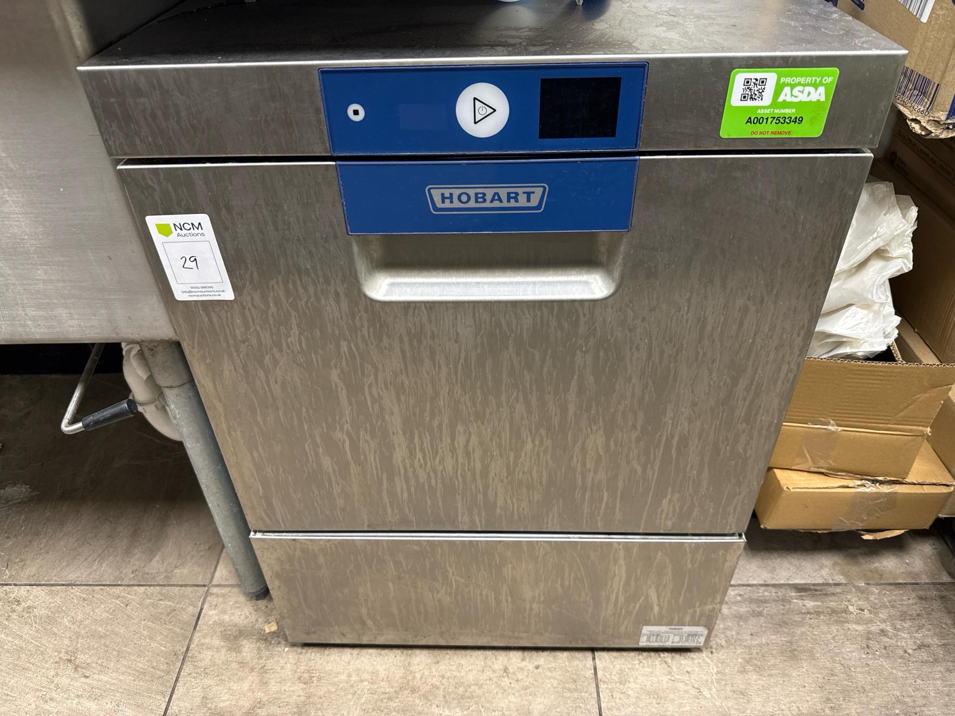 Hobart FXS-15B Commercial Undercounter Dishwasher 230V, 2018, IPX4, Serial 866905170 - photo 1