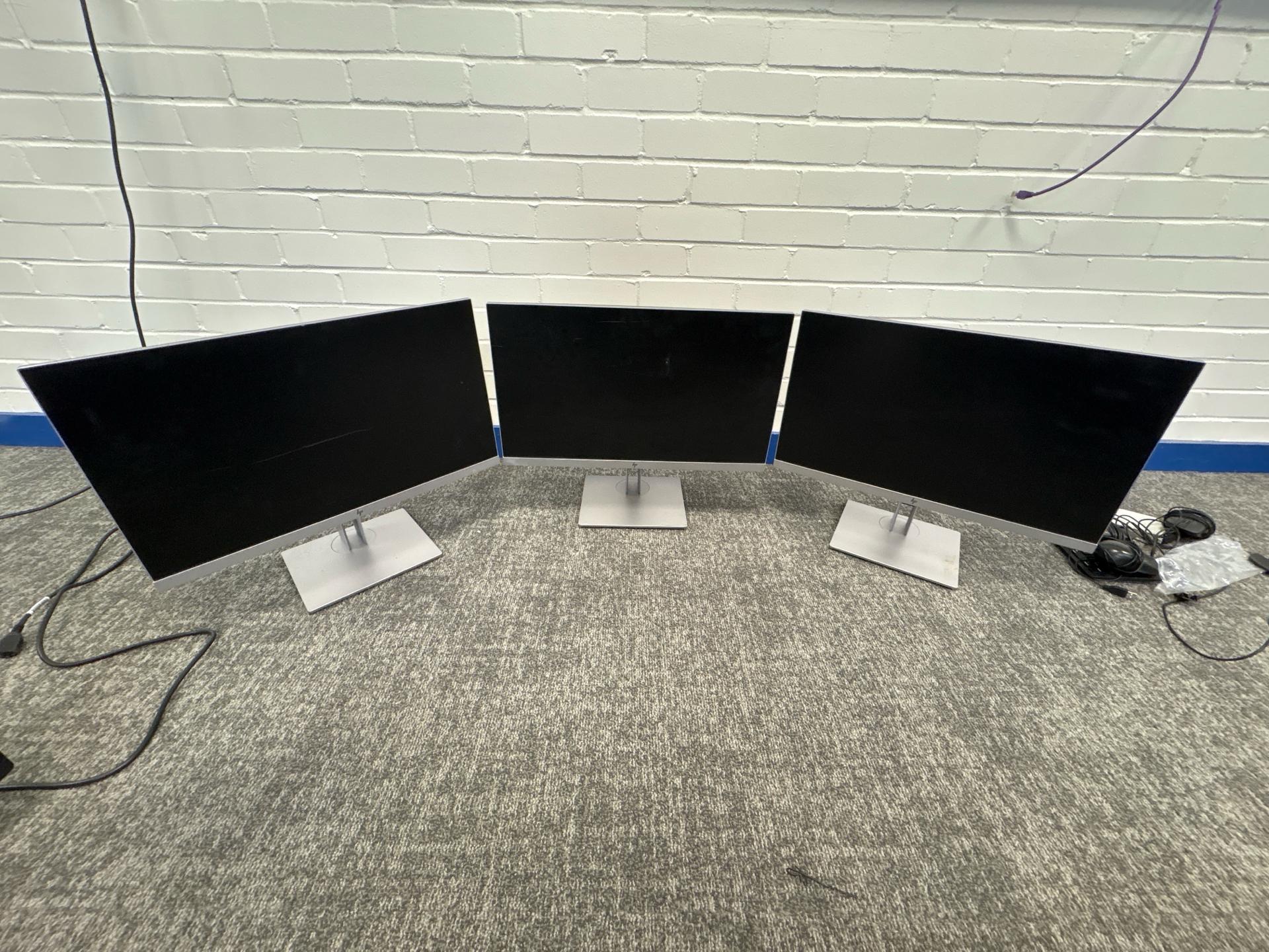 HP E243 Desktop Monitor x3 - photo 1