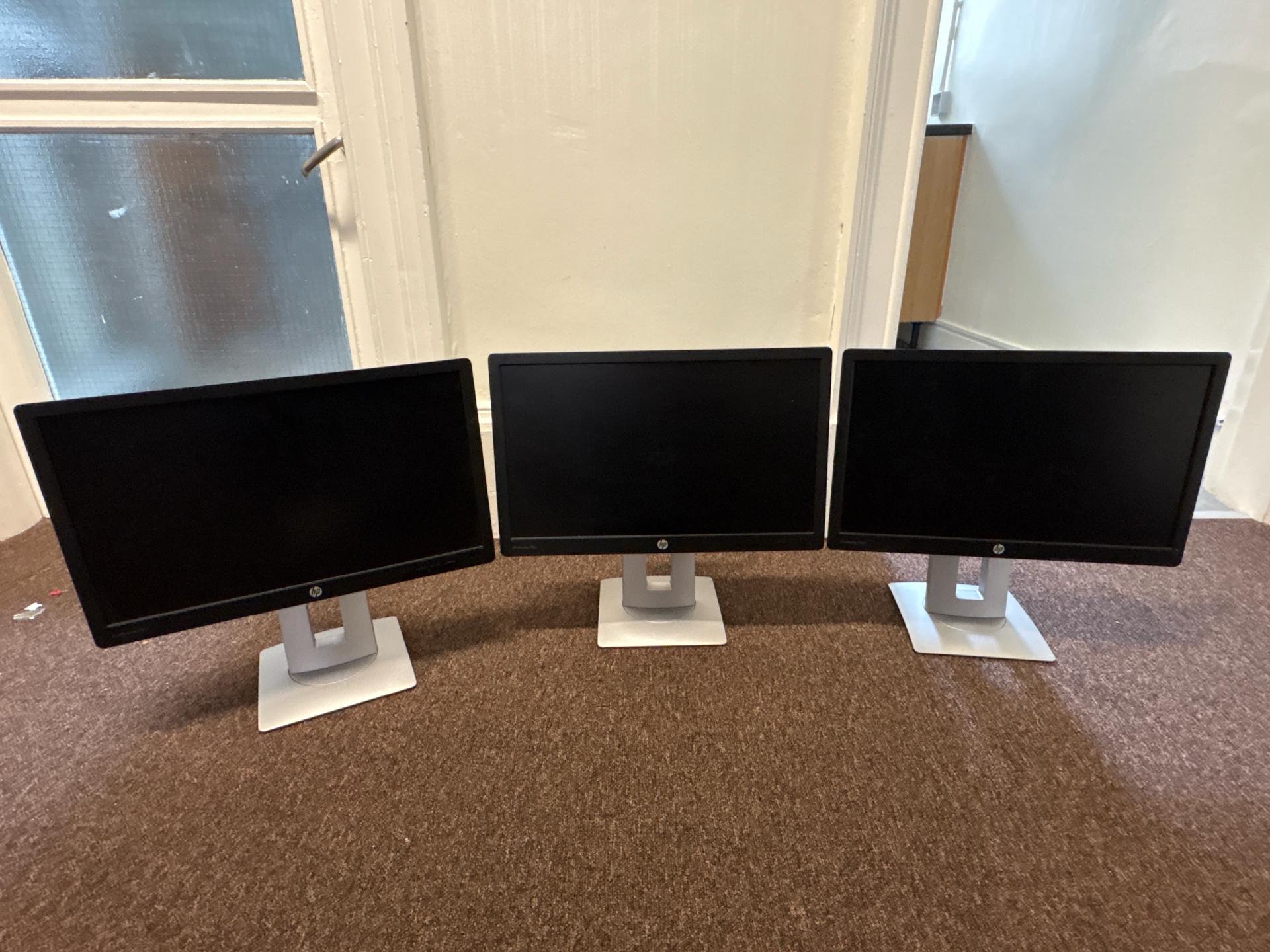 HP EliteDisplay E202 Monitor x3 - photo 1