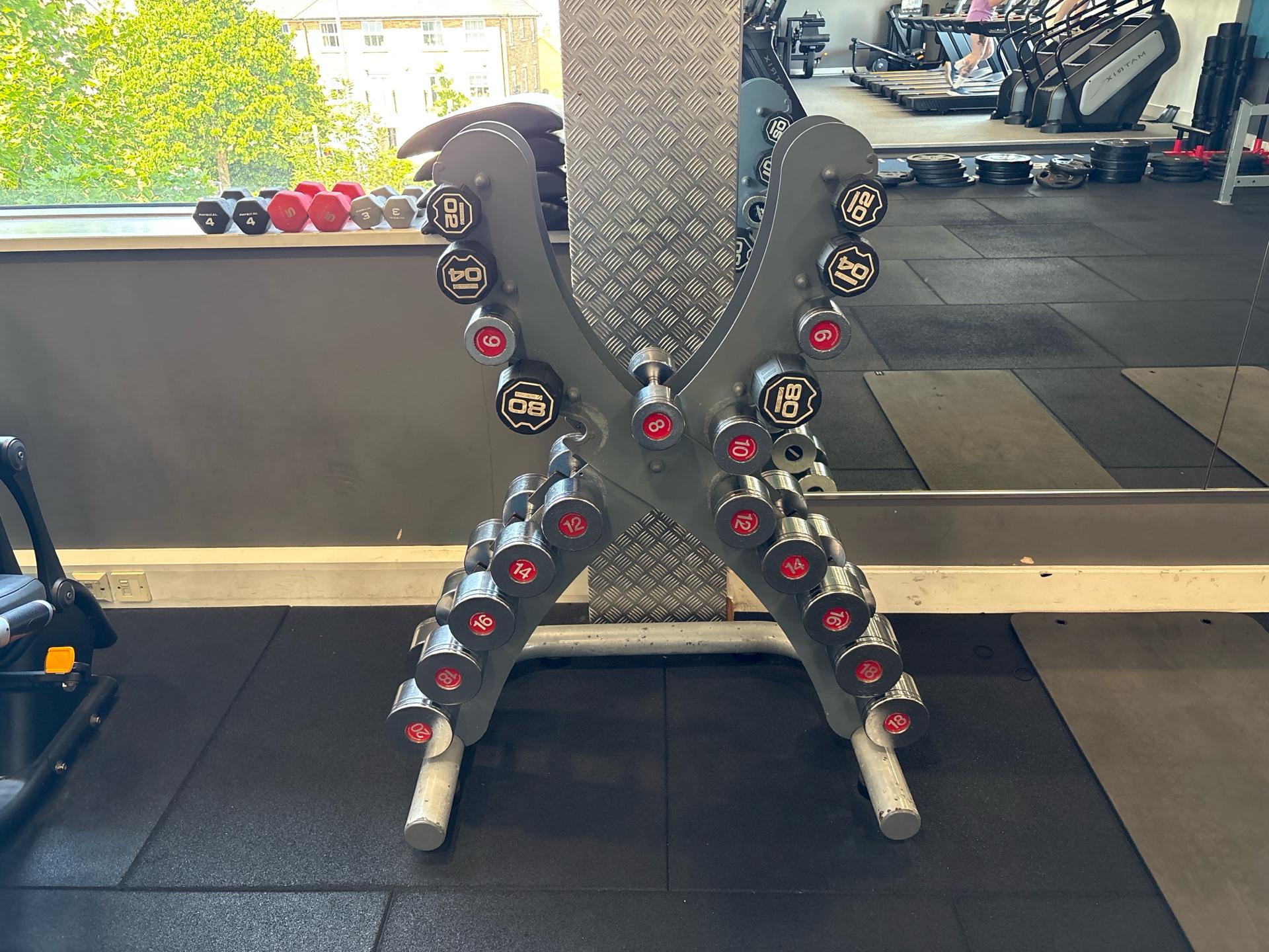 Escape Dumbbell Stand And Dumbbells - photo 1