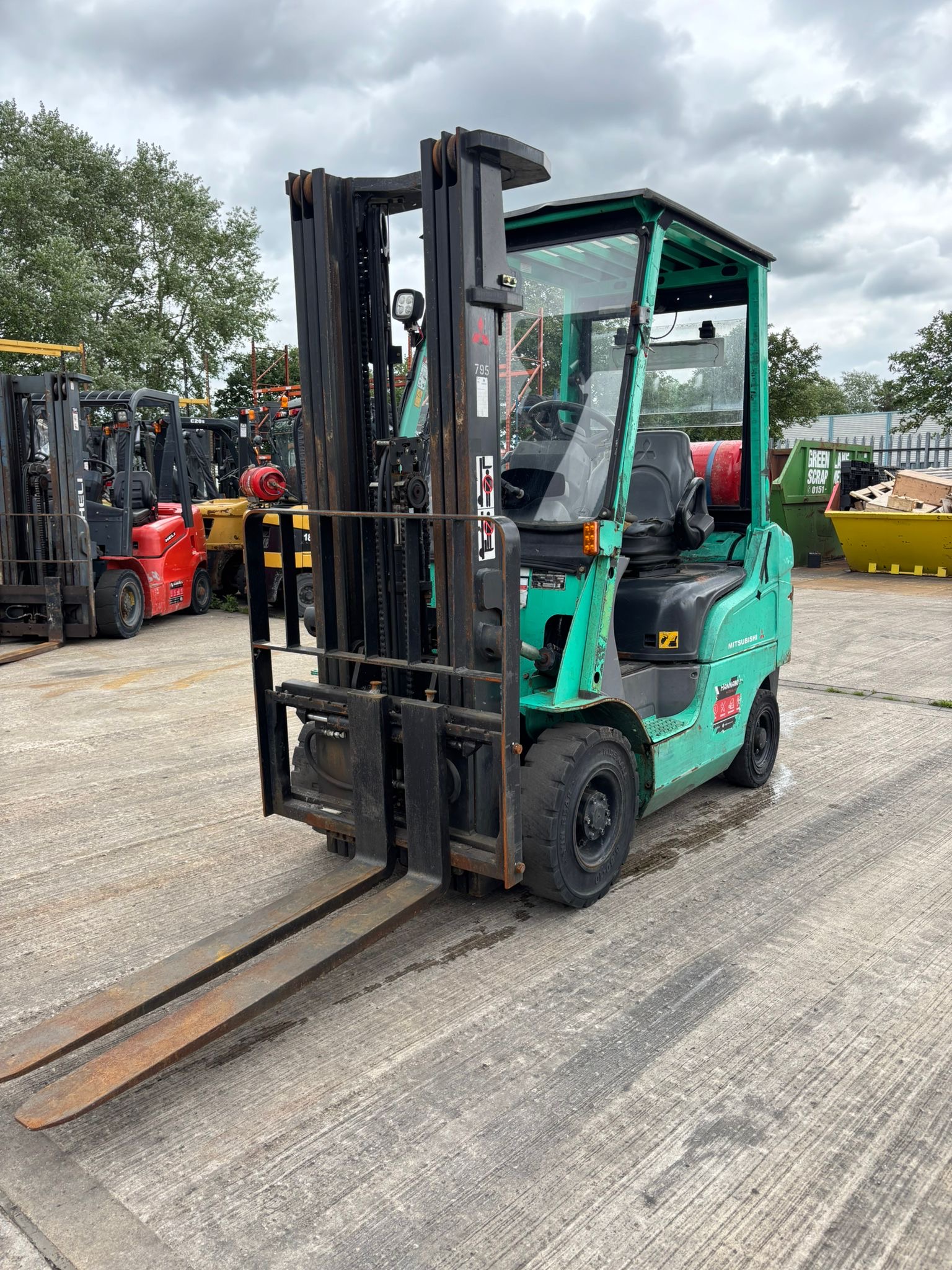 2016 Mitsubishi FG20CN Gas Forklift, Reserve Significantly Reduced 2 Tonne, 20150 Hours - photo 1