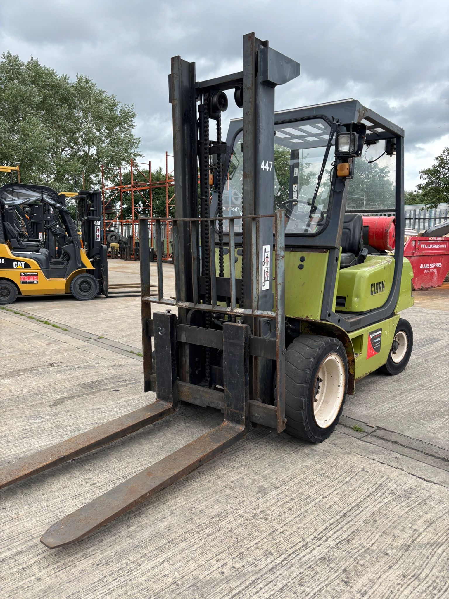 2004 Samsung SF30L Gas Forklift, 4353 Hours, 3 Tonne lift, 3.3m Lift duplex mast - photo 1