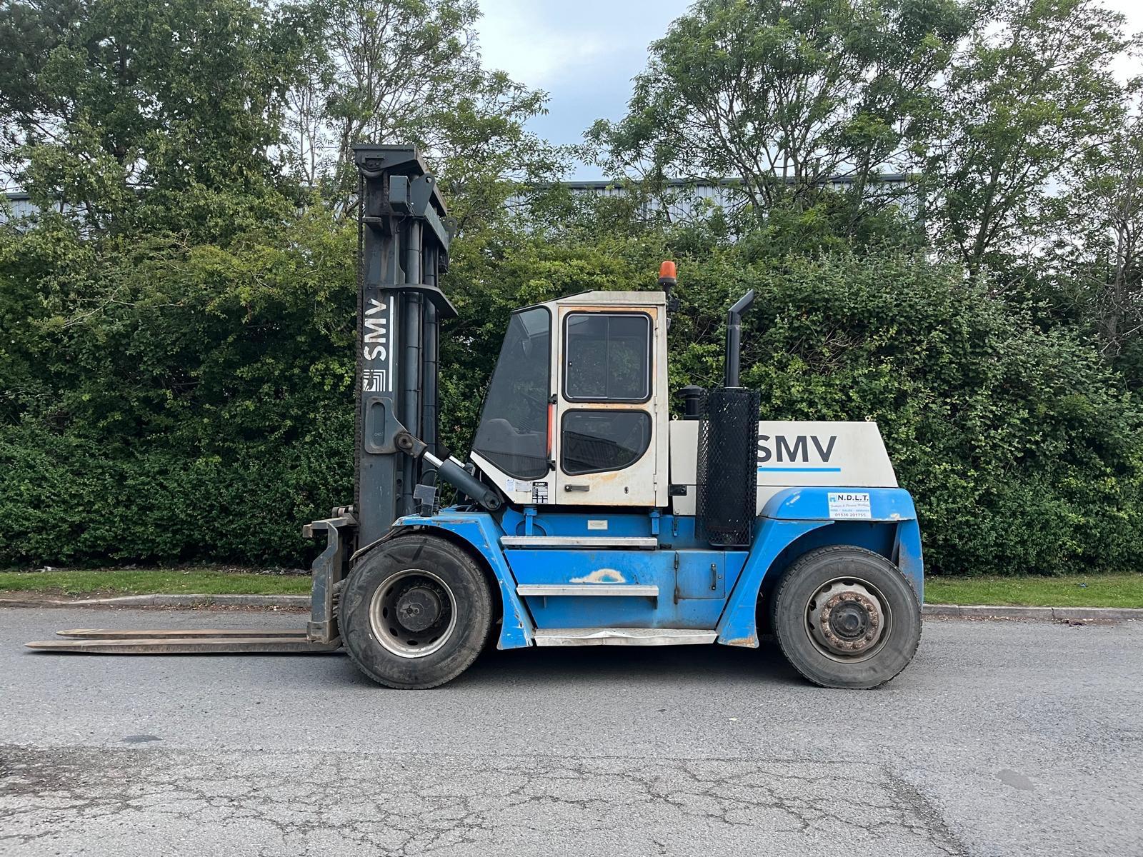 SMV 10 Tonne Lift Capacity LOLER valid to May 2026 10 tonnes at 600mm load centre max lifting hei - photo 1