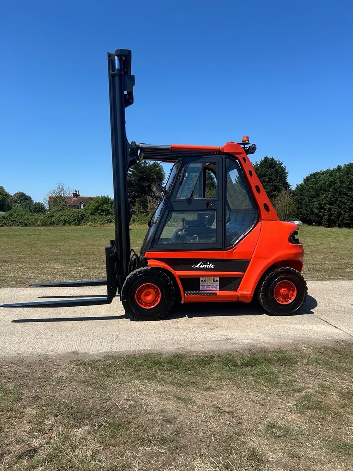 Linde H50D 5 Tonne Diesel Forklift Full Heated Cab 4.2m Mast - photo 1