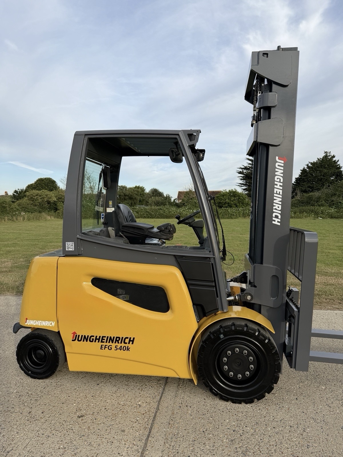 Jungheinrich EFG 540k 4.0 Tonne Electric Forklift Truck, Side Shift, 3422 Hours - photo 1