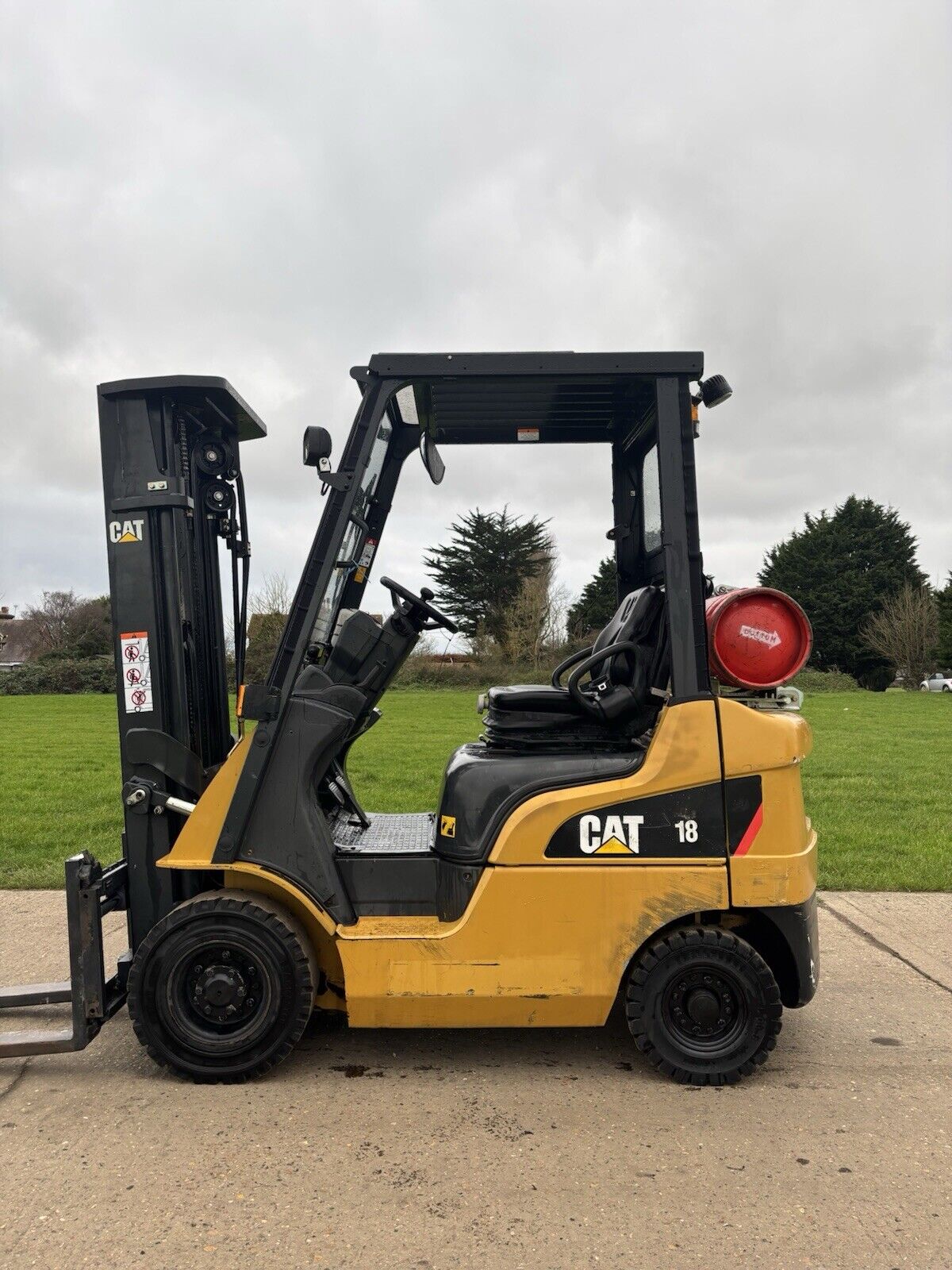 Caterpillar 2017 Gas Forklift Truck GP18NT, Rated Capacity 1750kg, 8185 hours - photo 1