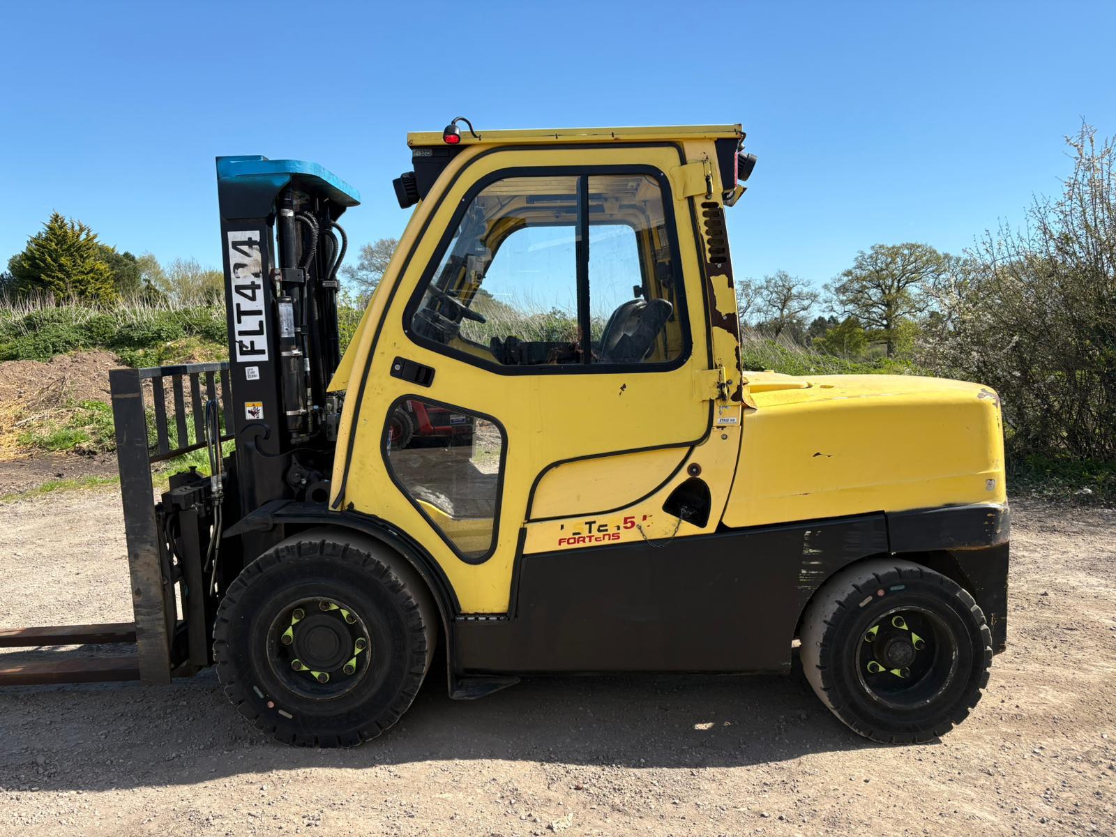 2016 Hyster 5.5 Tonne Diesel Forklift, Side Shift, Fork Positioner, Low Closed Height, 6967 Hours - photo 1