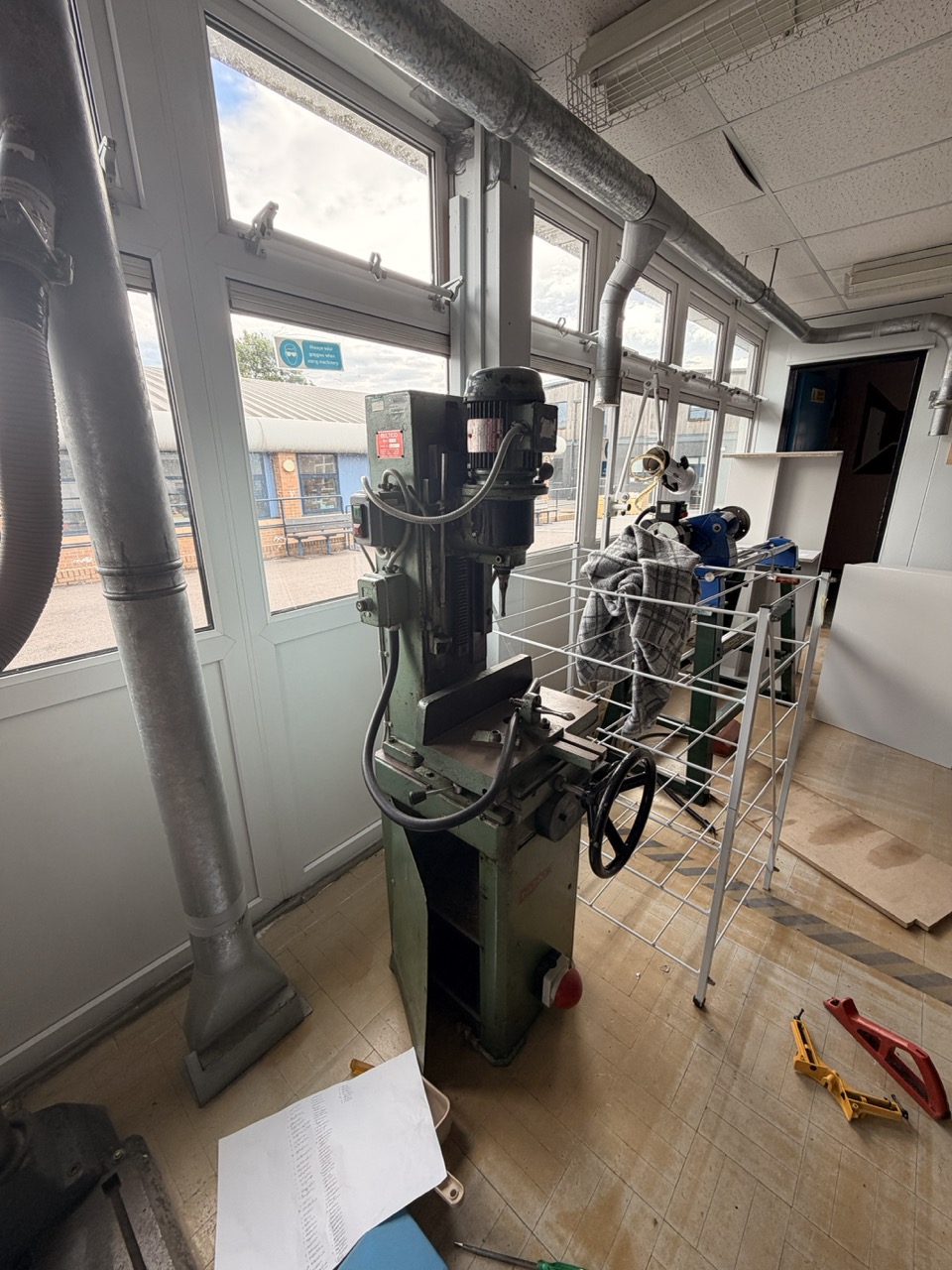Multico Hollow Chisel Mortising Machine – Salfords Industrial Estate, Redhill, Surrey - photo 1