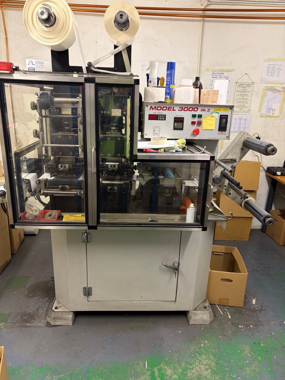 Newfoil 3000 MK2 Roll Fed Hot Foil Stamper, Embosser & Die Cutting Machine - photo 1