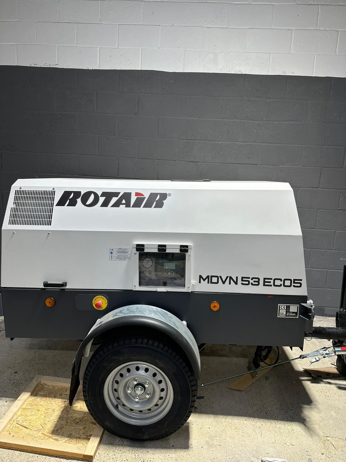 Rotair MDVN ECO53 Mobile Air Compressor - photo 1