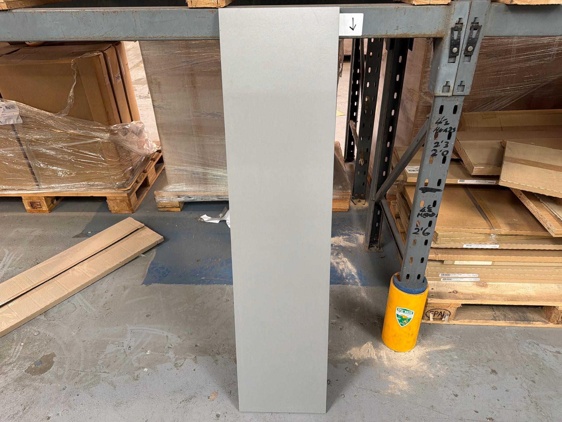 Job Lot of 35 x Dust Grey Kitchen Cabinet Front Door 300mm x 1244mm - 61481007 - photo 1