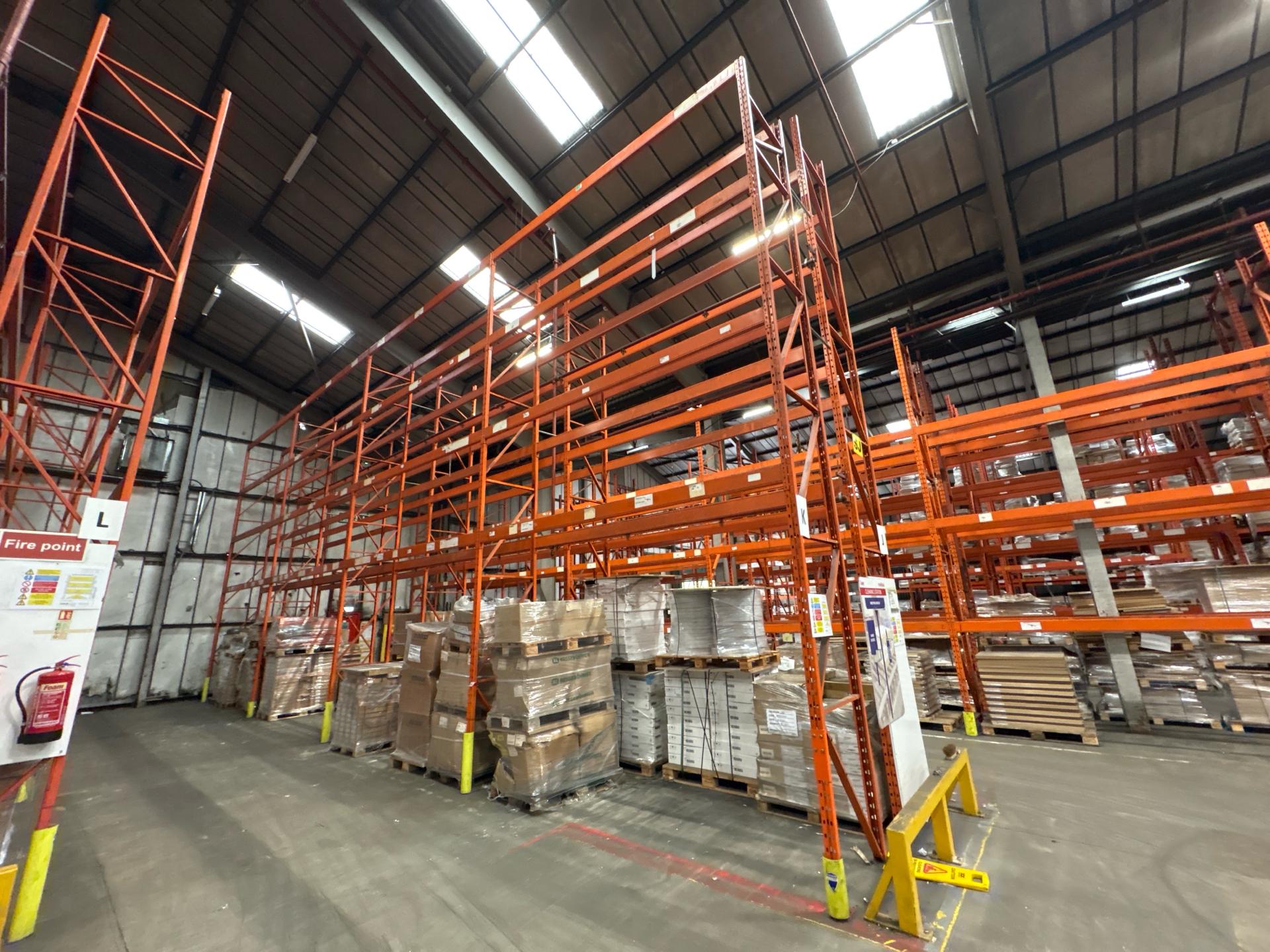8 Bays Of Back To Back Boltless Pallet Racking - photo 1