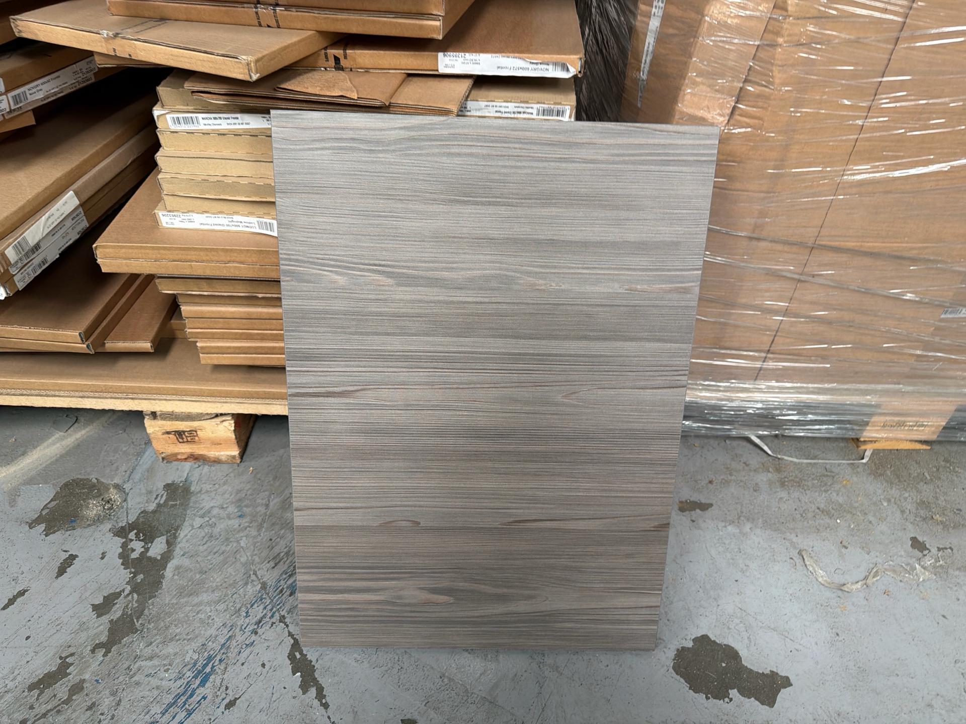 Job Lot of 40 x Graphite Kitchen Cabinet Front Door 500mm x 700mm - 61448906 - photo 1