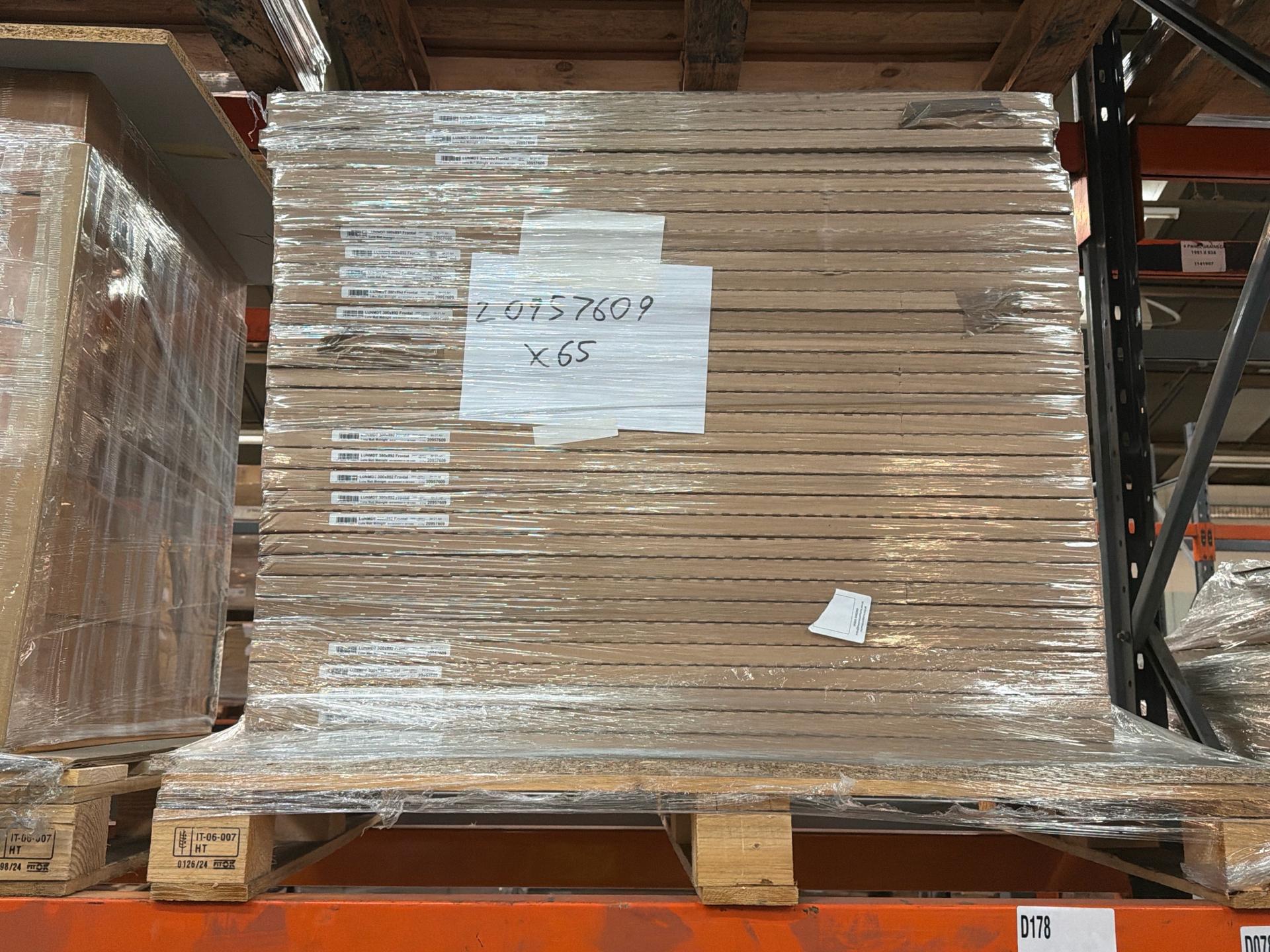 Job Lot of 20 x Midnight Kitchen Cabinet Front Door 300mm x 892mm - 20957609 - photo 1