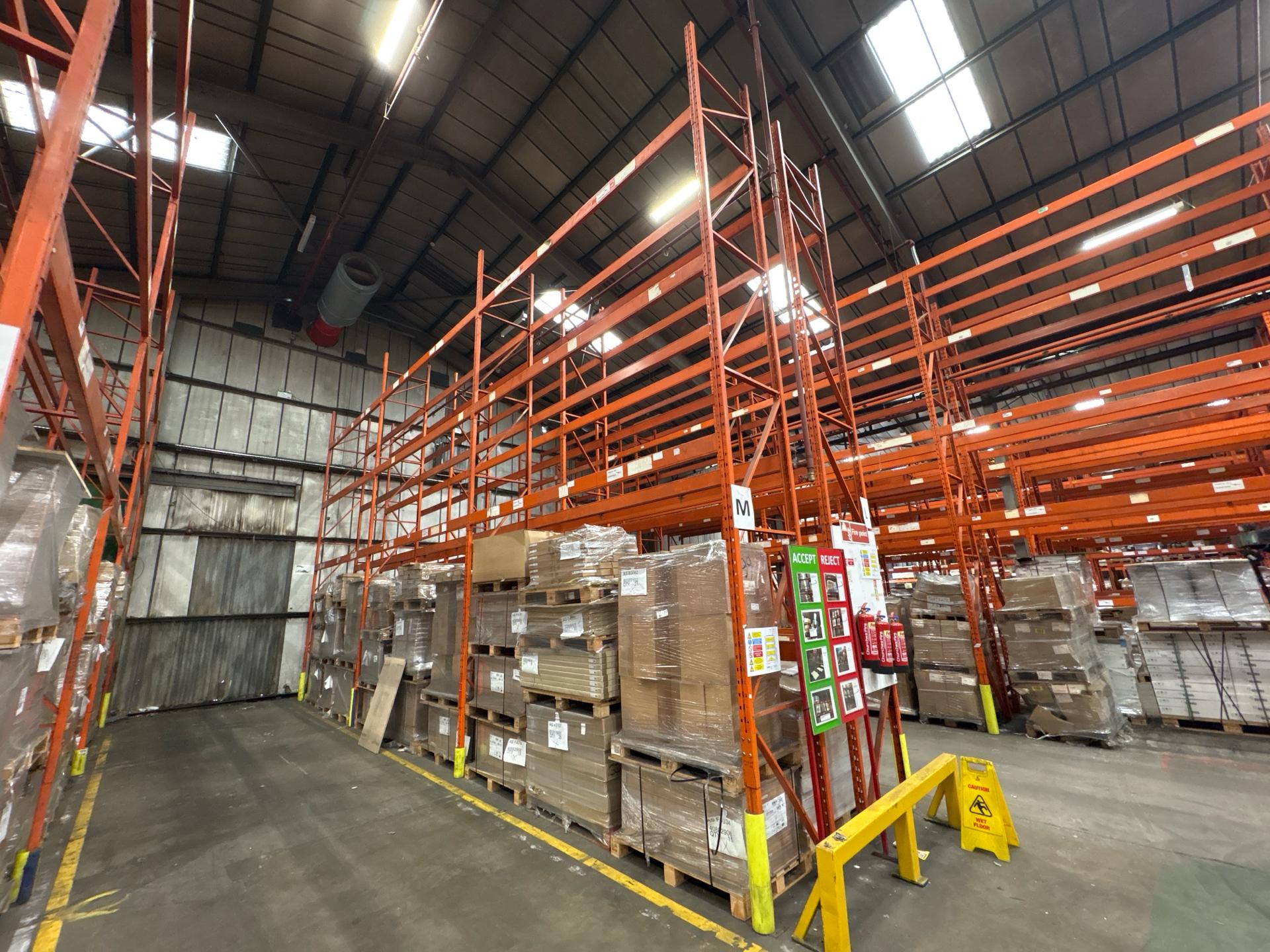6 Bays Of Back To Back Boltless Pallet Racking - photo 1