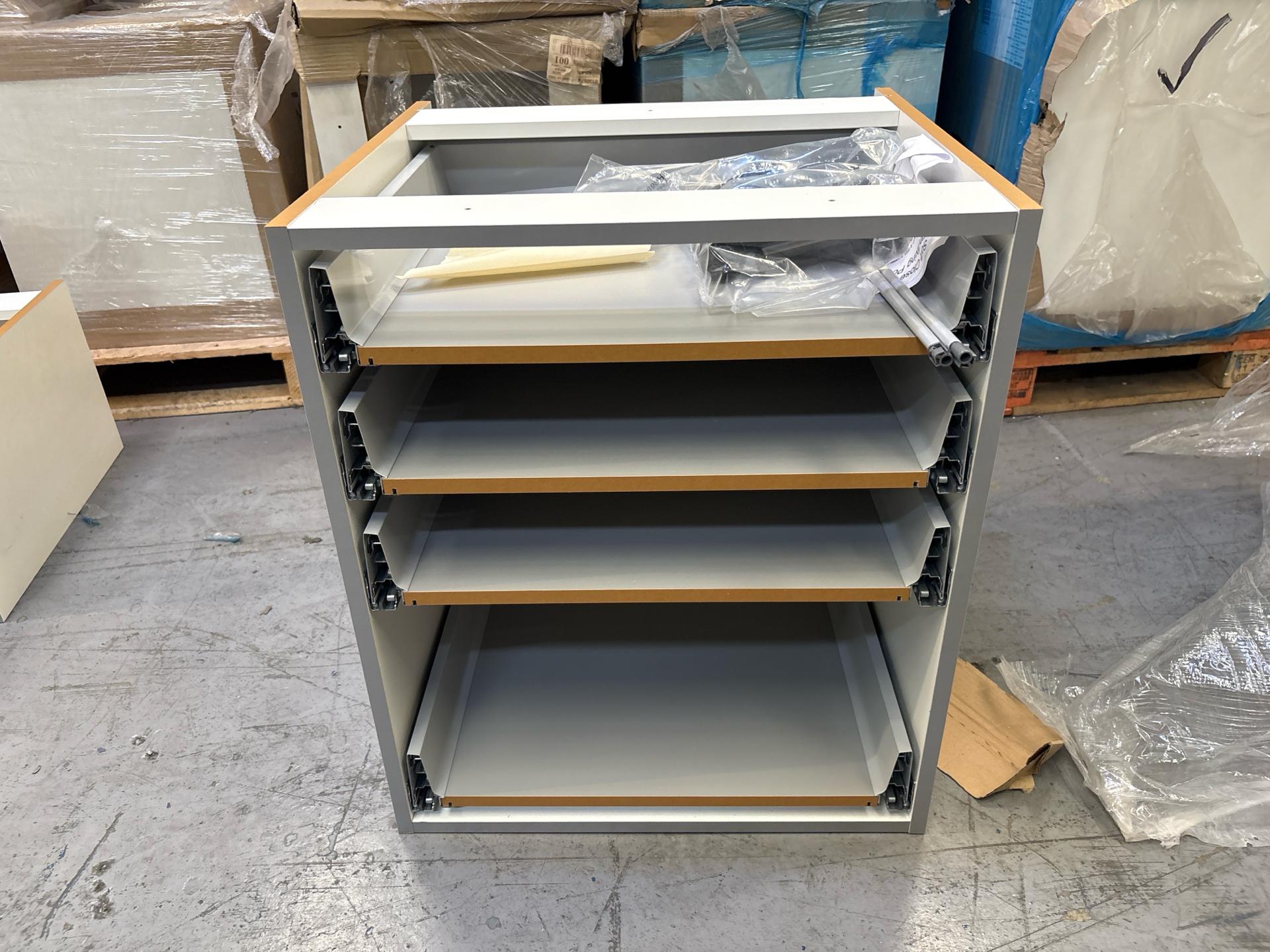 Job Lot of 29 x 4-Drawer Base Cabinet 600mm - 61306704 - photo 1