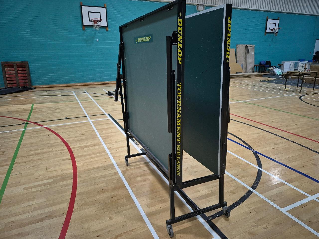 Dunlop Tournament Rollaway Table Tennis Table - photo 1
