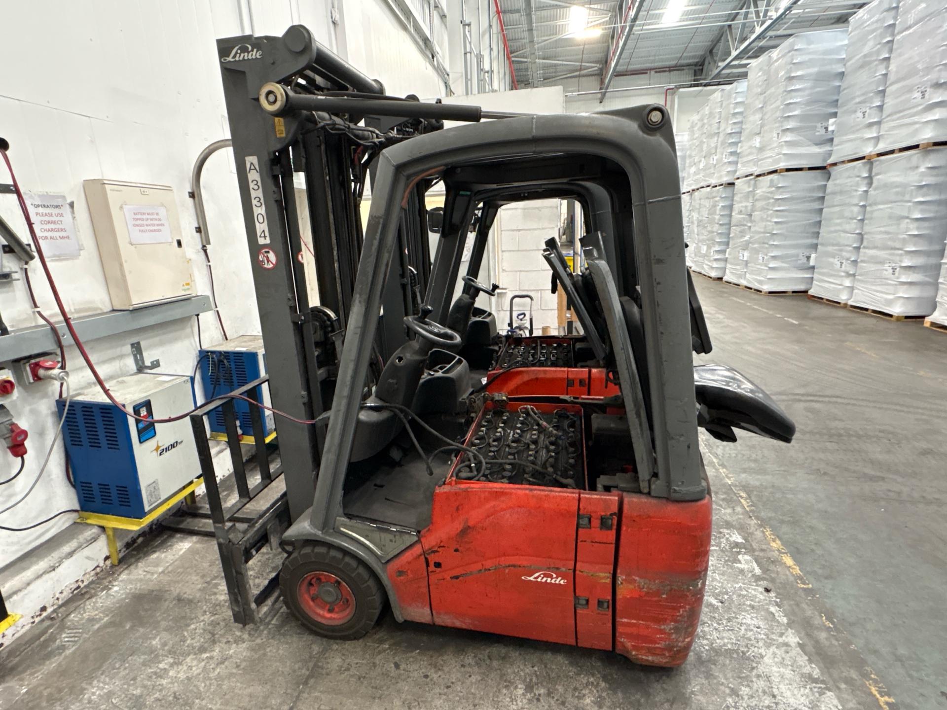 Linde E 16 1600kg Electric Forklift - photo 1