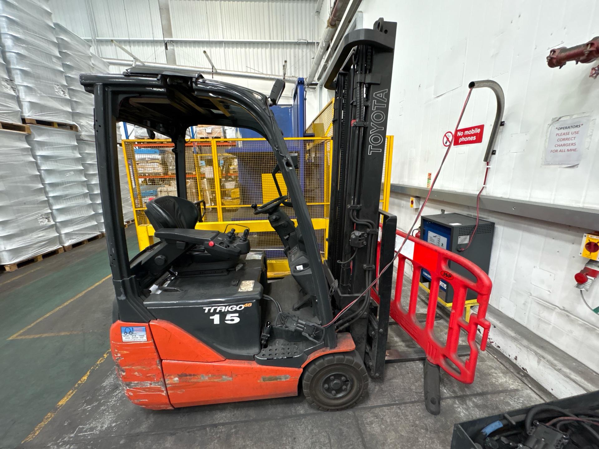 Toyota Traigo 1500kg Electric Forklift - photo 1