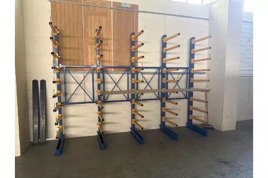 Heavy Duty Cantilever Racking System, Dismantled & Ready for Collection - photo 1