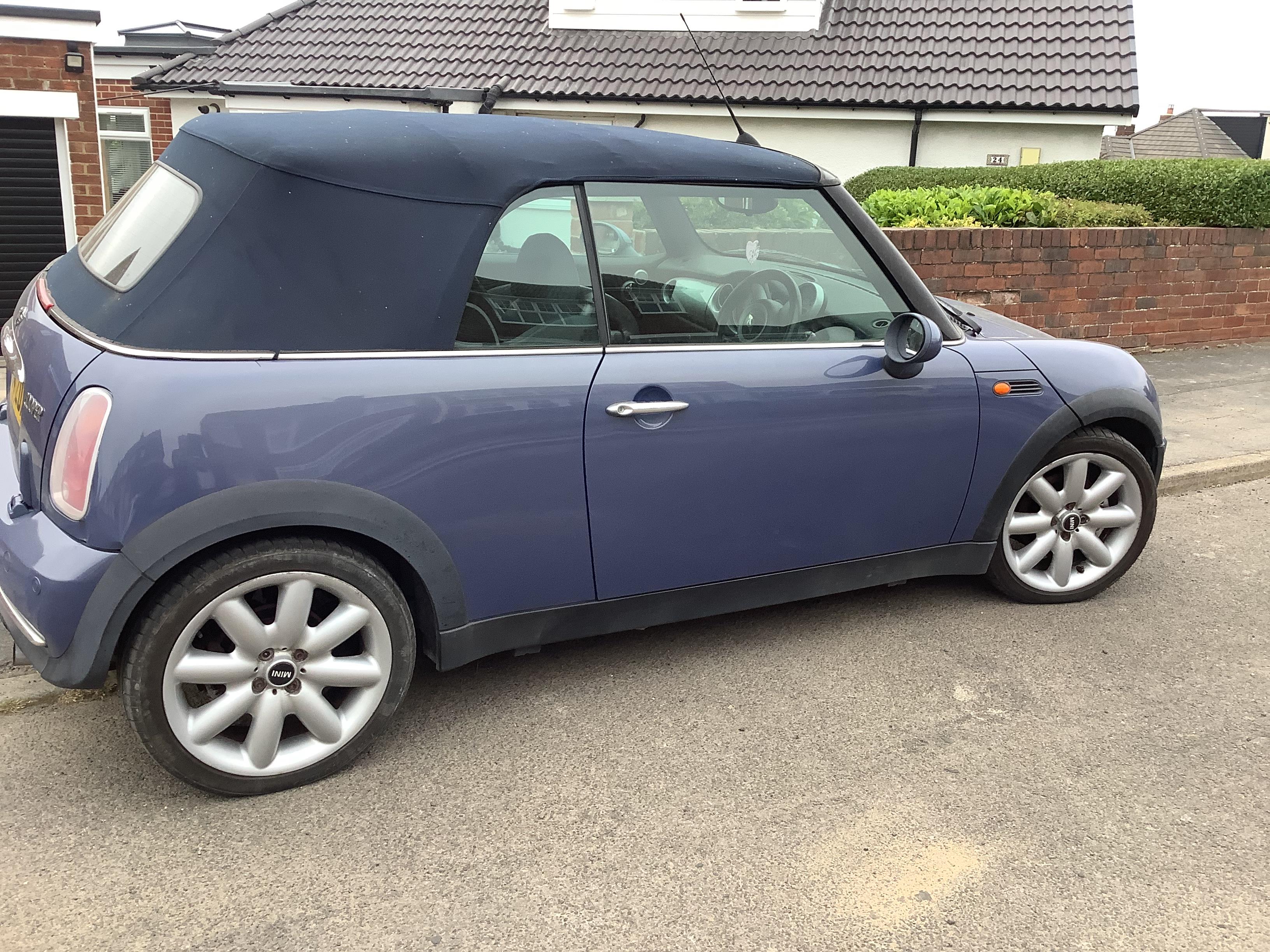 MINI Cooper Convertible 1.6 Petrol – Blue, 61,400 Miles, MOT'd to Dec 2026 - photo 1