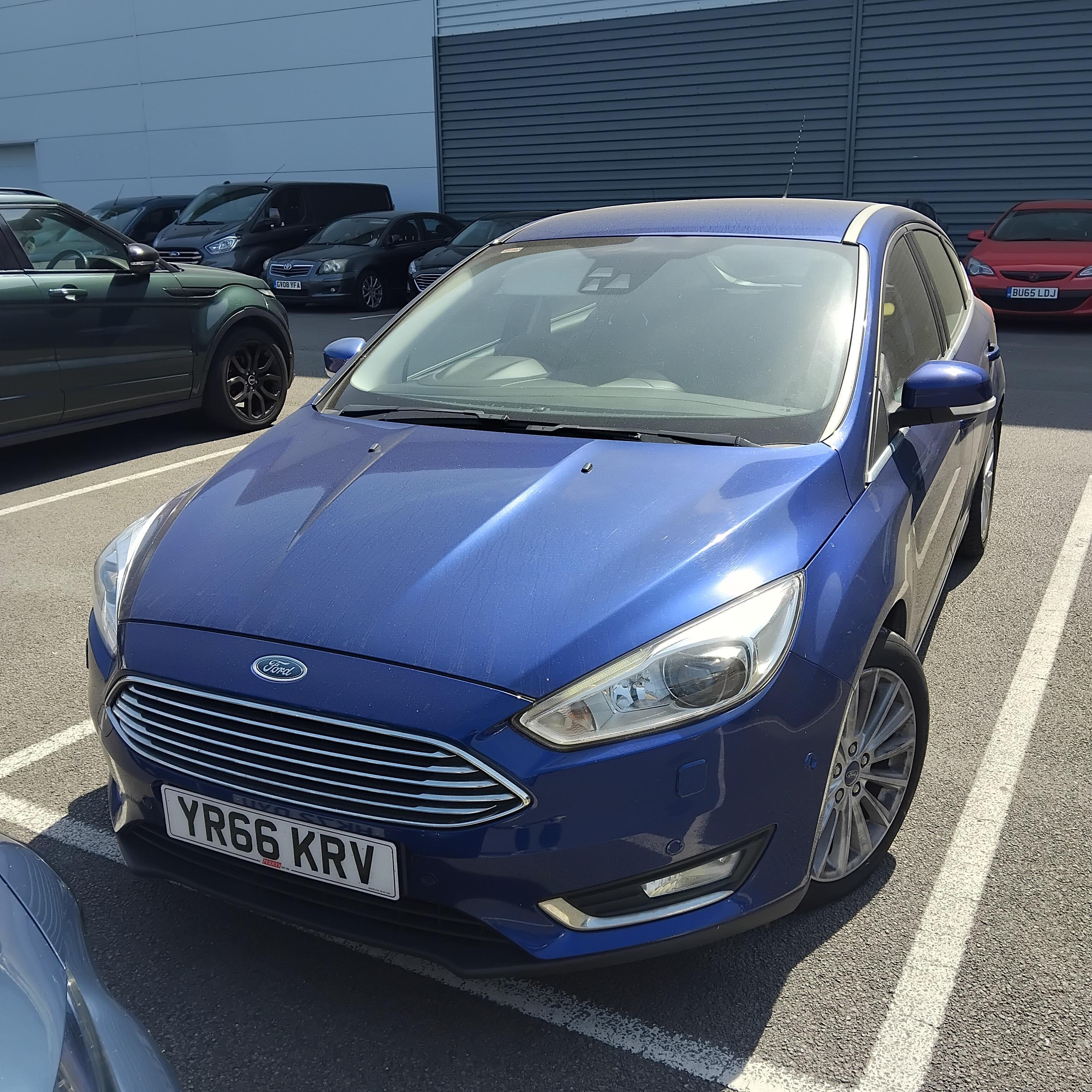 2016 Ford Focus 1.5 TDCi Titanium X, Direct from Frasers Group, Blue, 90,261 Miles, MOT to 25/1/27 - photo 1