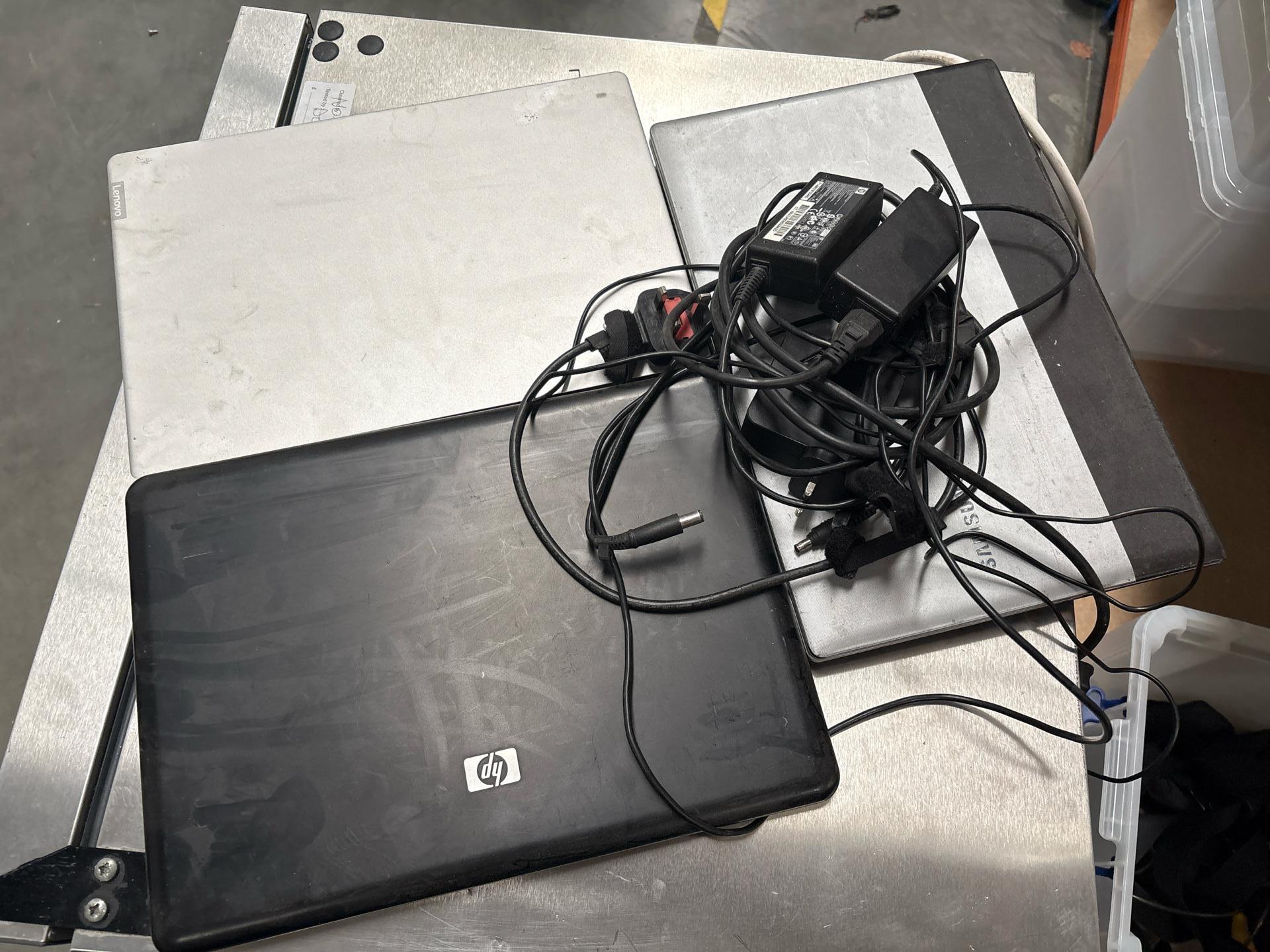 3 X Laptops And Chargers - photo 1