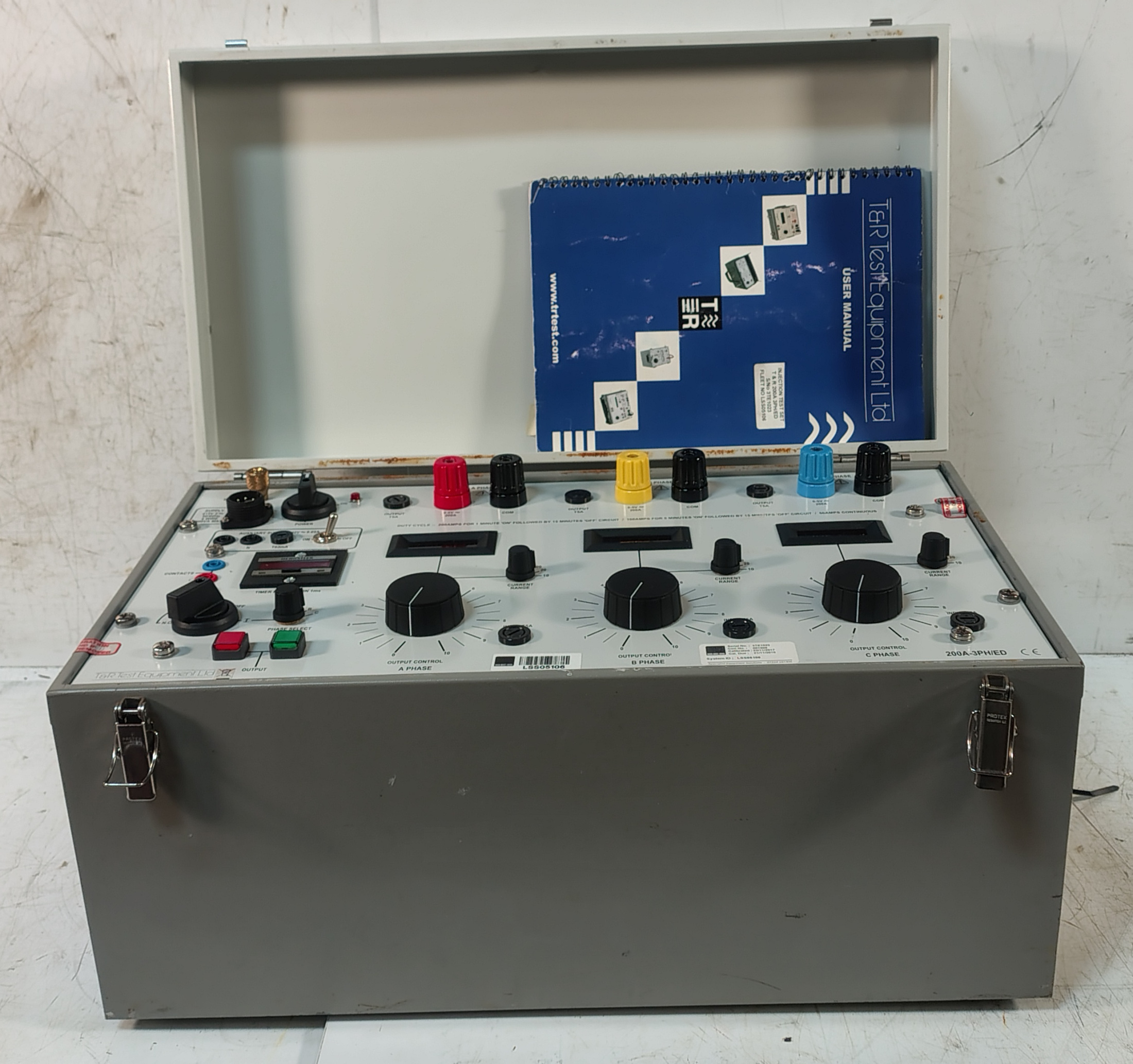 T & R 200A-3PH/ED 200 A 3 Phase Secondary Current Injection Test Set - photo 1