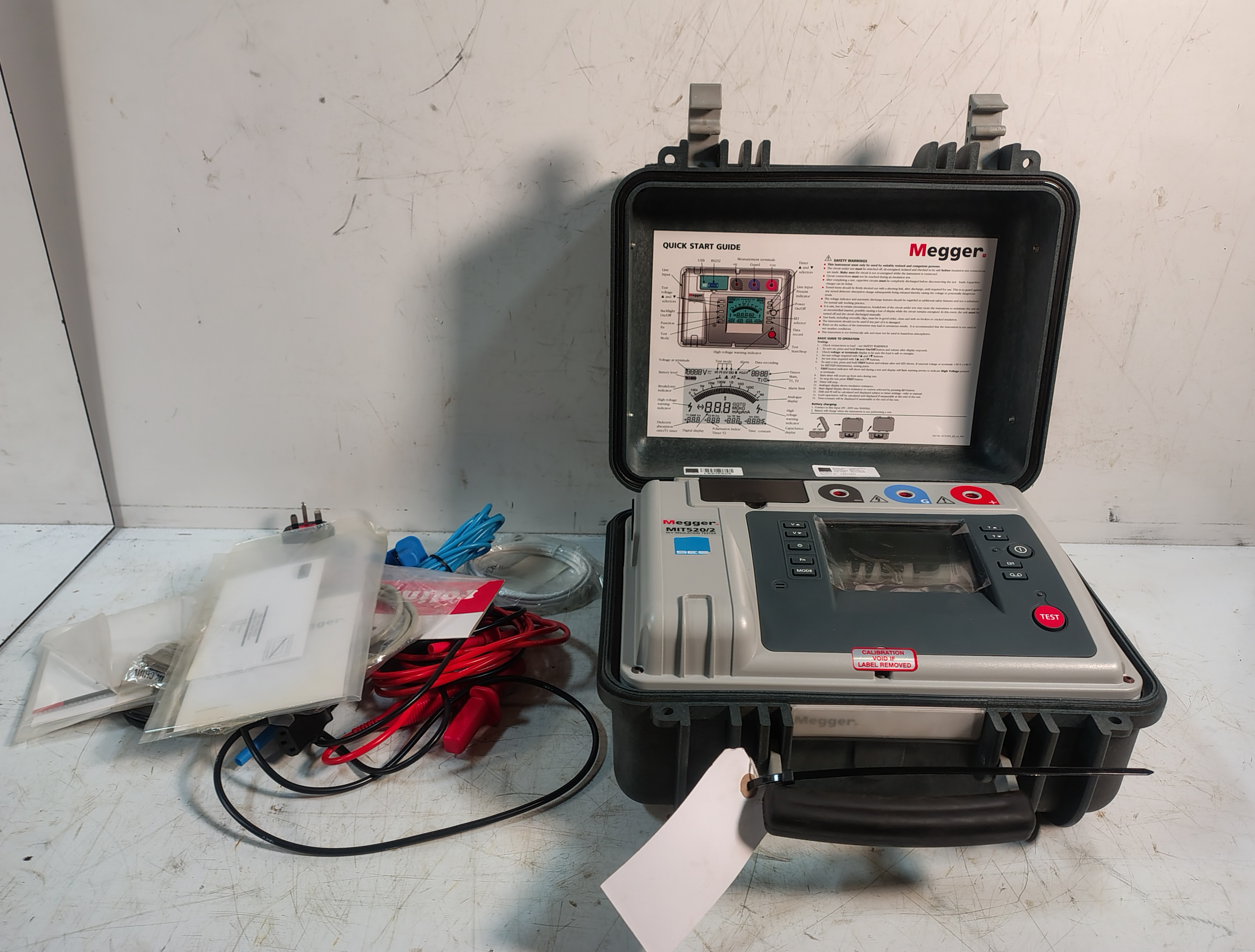 Megger MIT520/2 5 kV Insulation Resistance Tester - photo 1