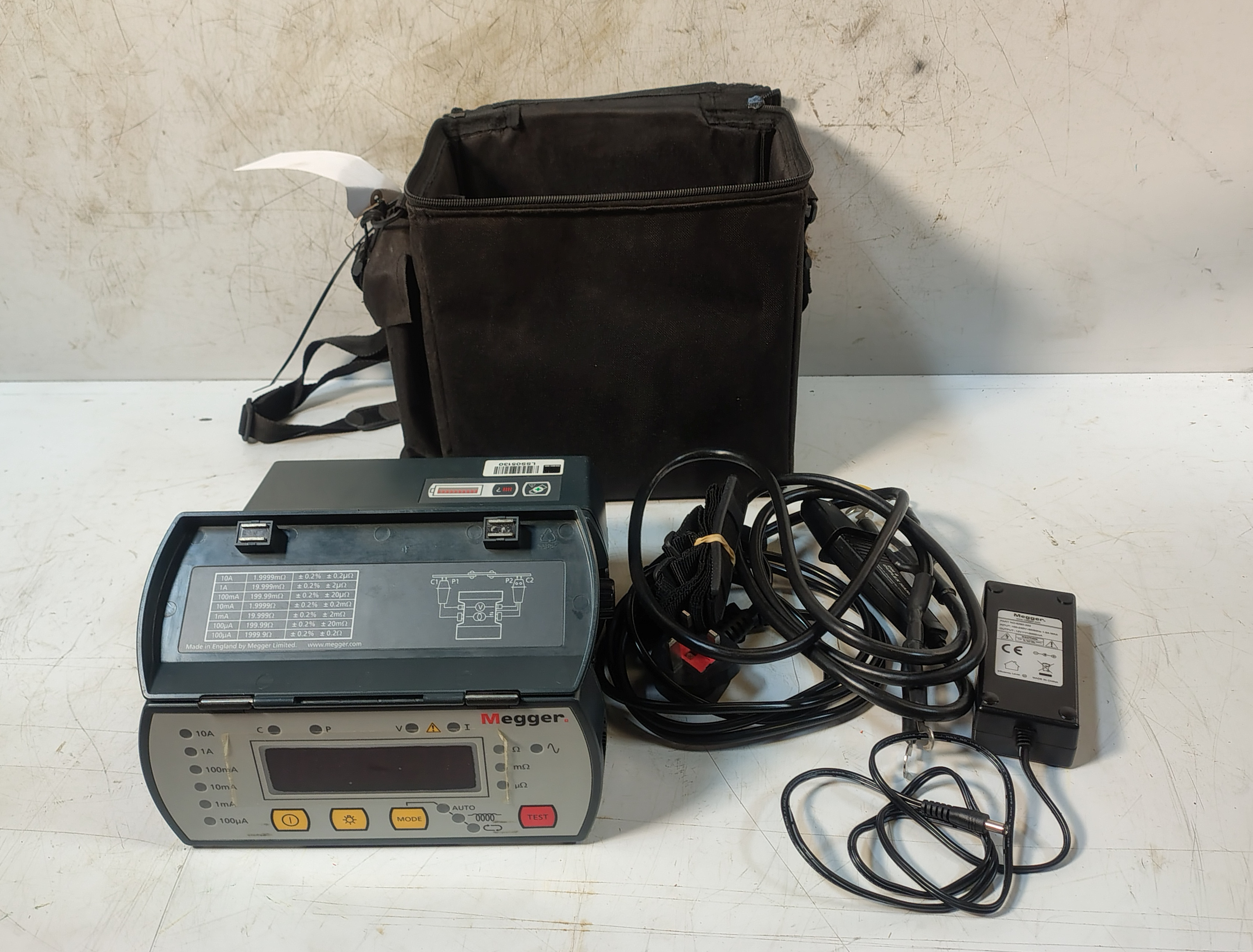 Megger DLRO 10 10 A Digital Low Resistance Ohmmeter - photo 1