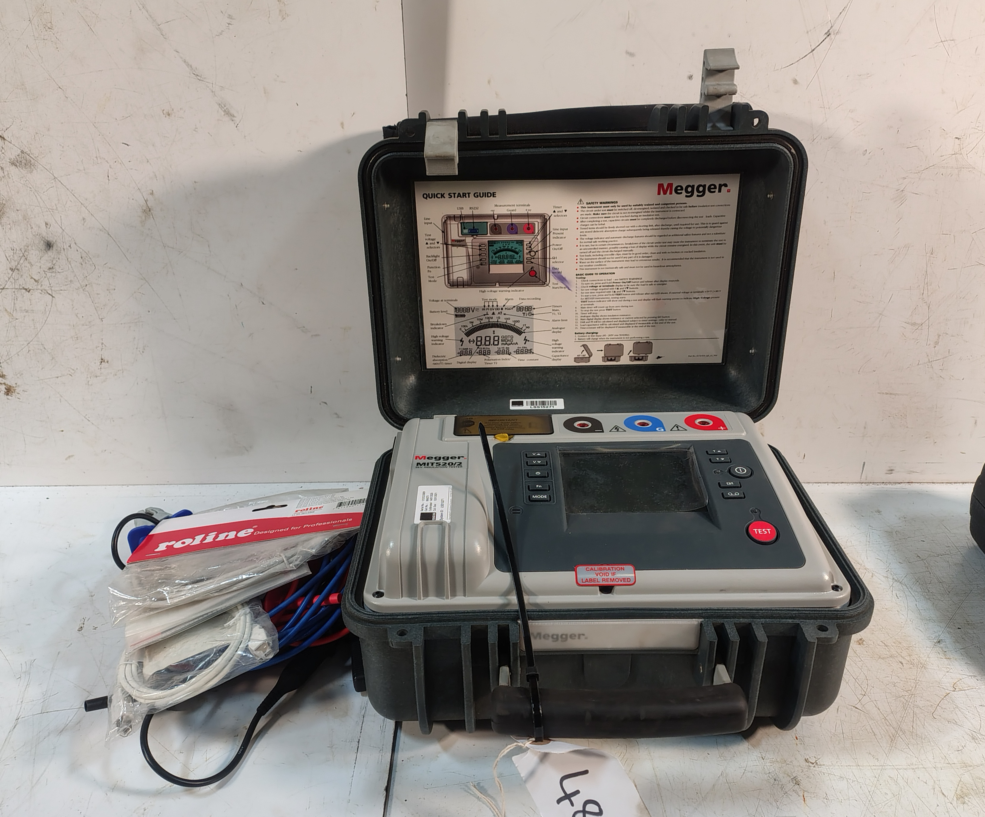 Megger MIT520/2 5 kV Insulation Resistance Tester - photo 1