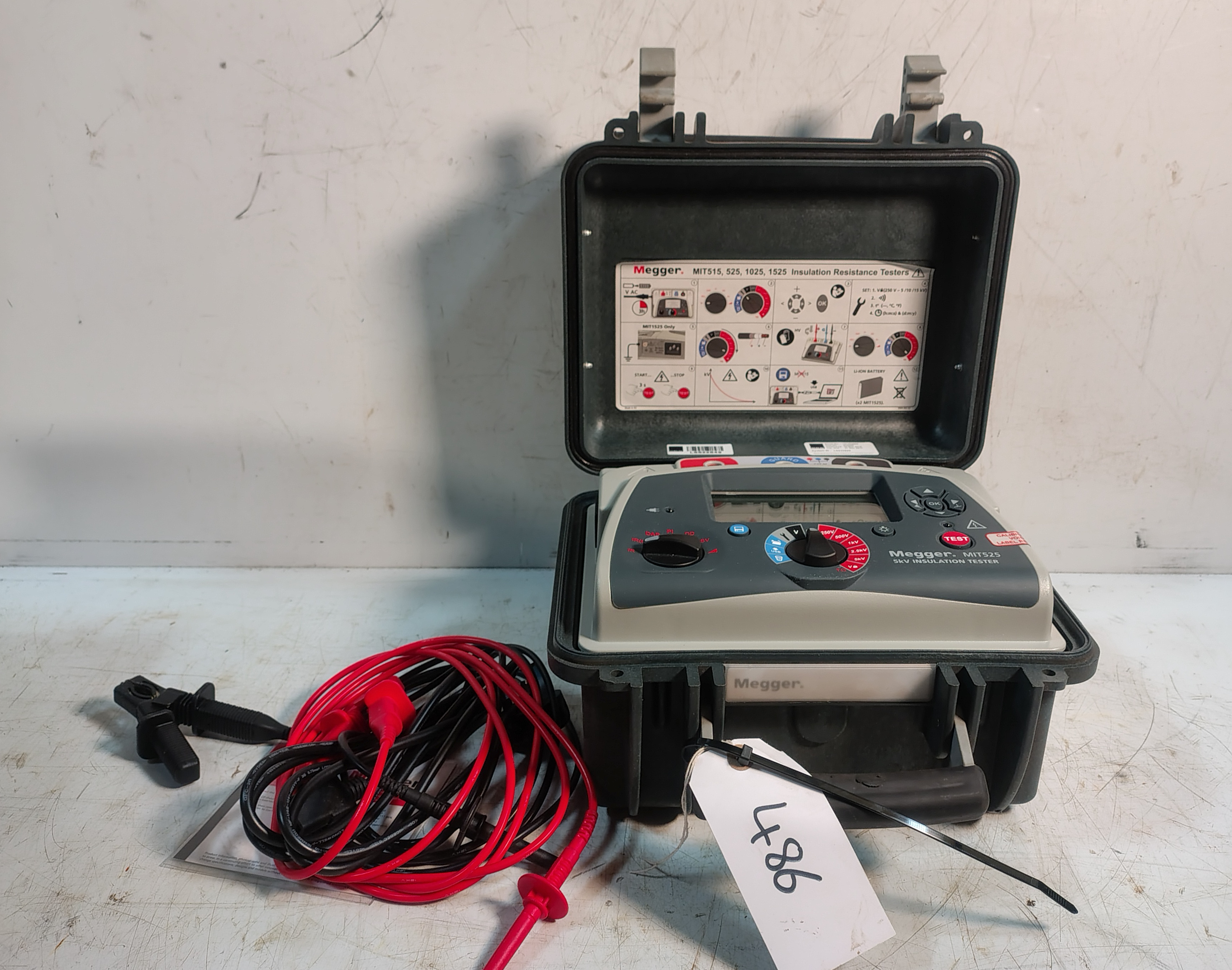 Megger MIT525 5 kV Insulation Resistance Tester - photo 1