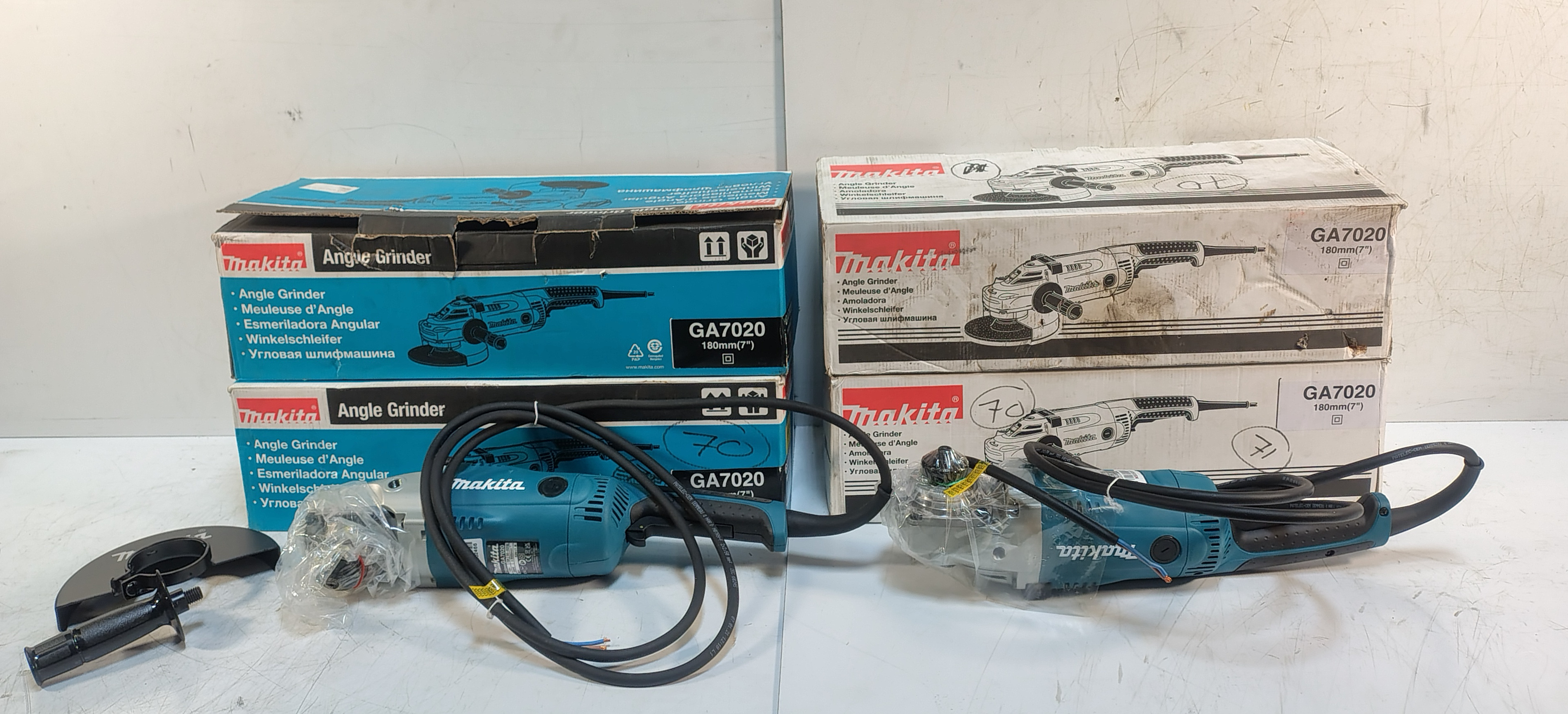 4x Makita GA7020 110V 7 - photo 1