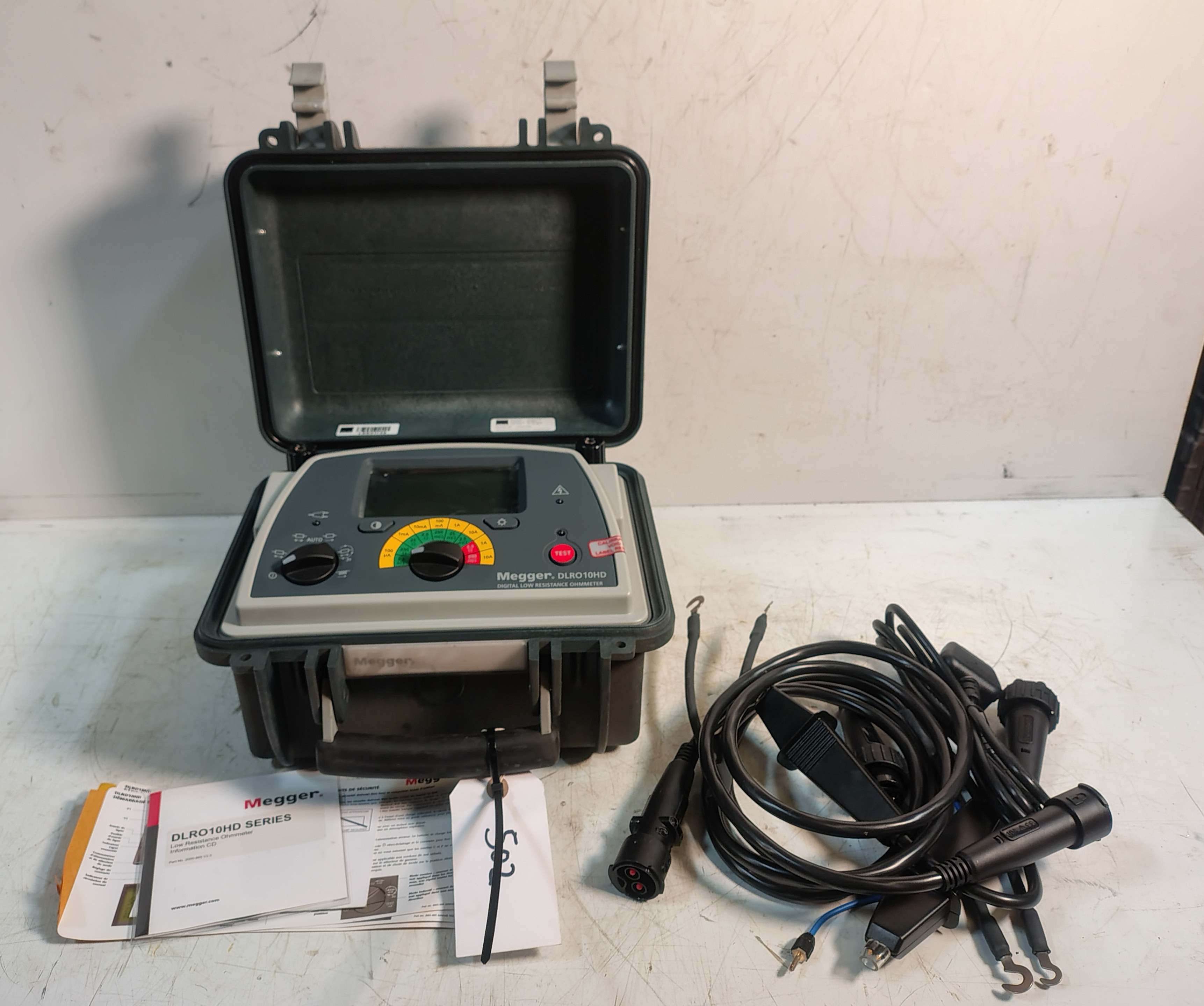 Megger DLRO10HD 10 A Digital Low Resistance Ohmmeter - photo 1