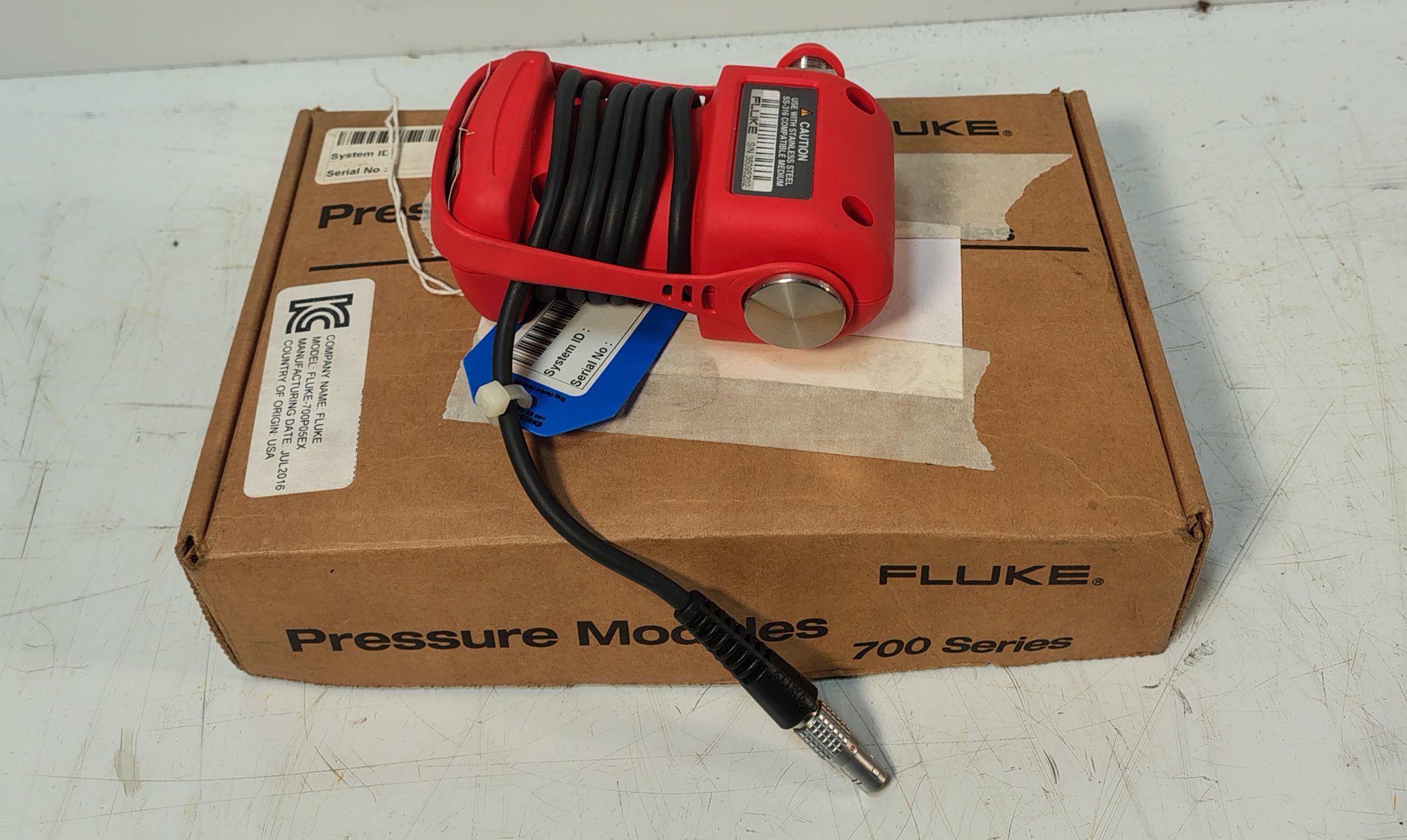 Fluke 700P05Ex - 2 bar ATEX Pressure Module - boxed unused - photo 1