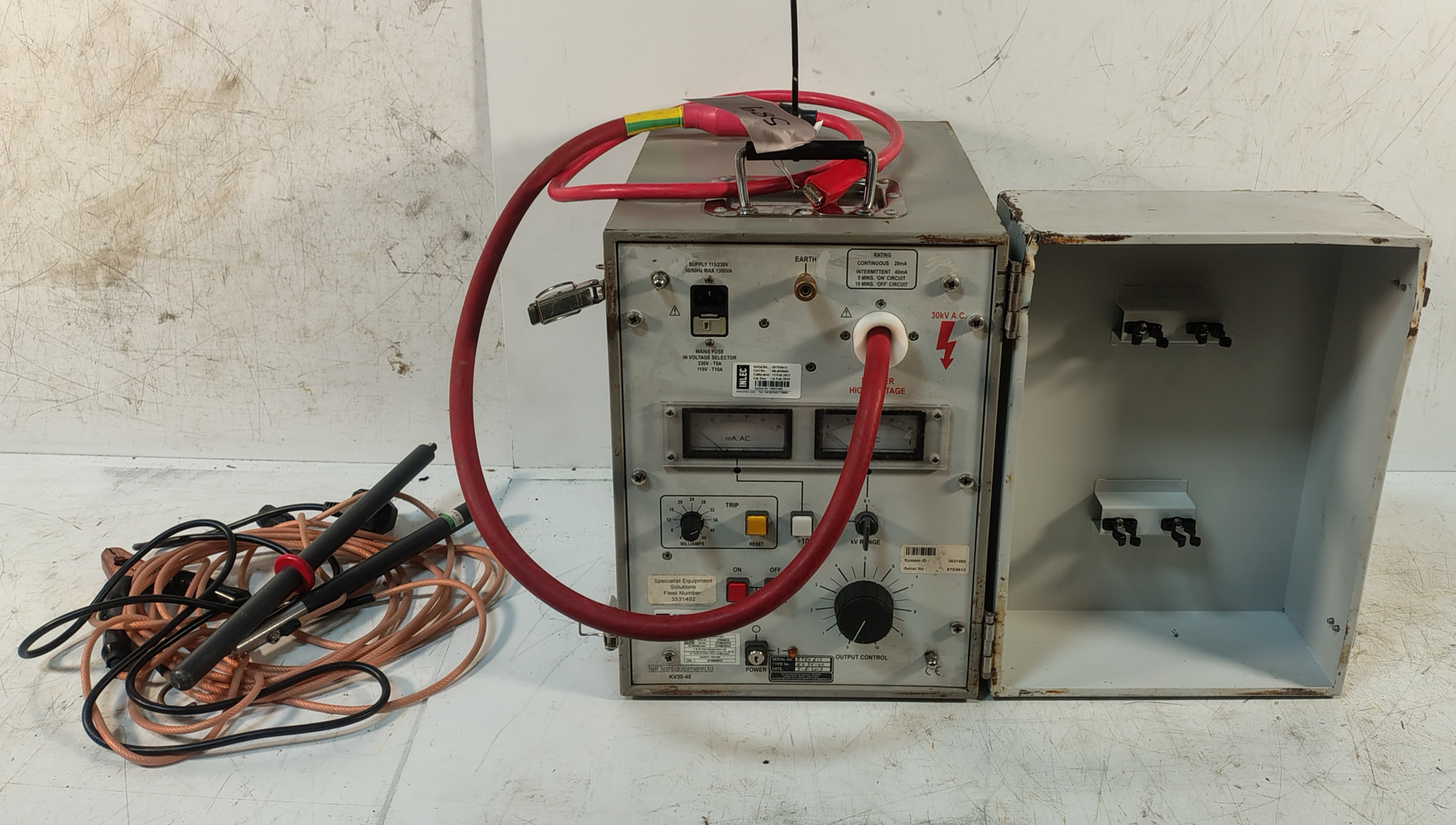 T & R KV30-40 30 kV 40 mA High Voltage AC Test System - photo 1