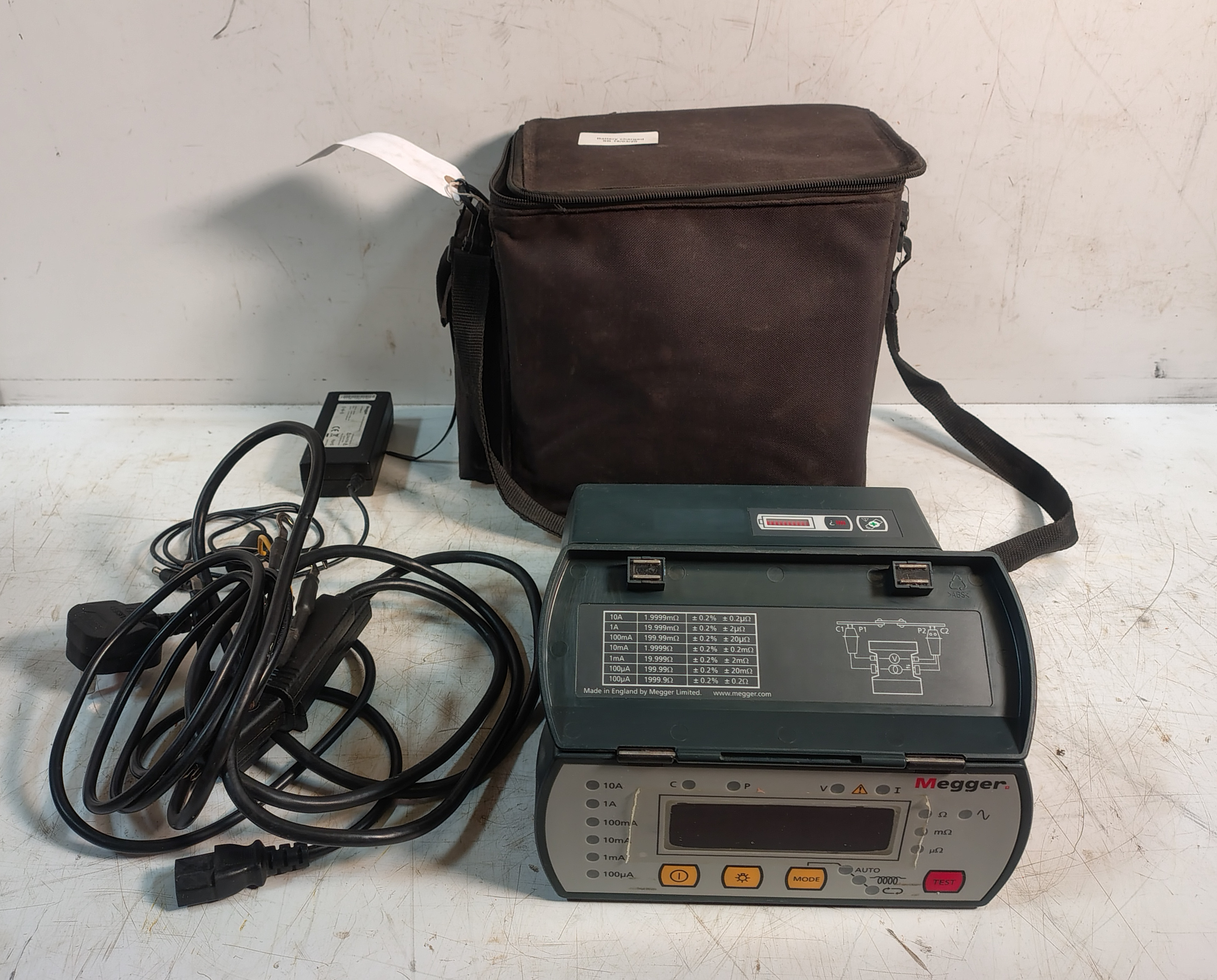 Megger DLRO 10 10 A Digital Low Resistance Ohmmeter - photo 1