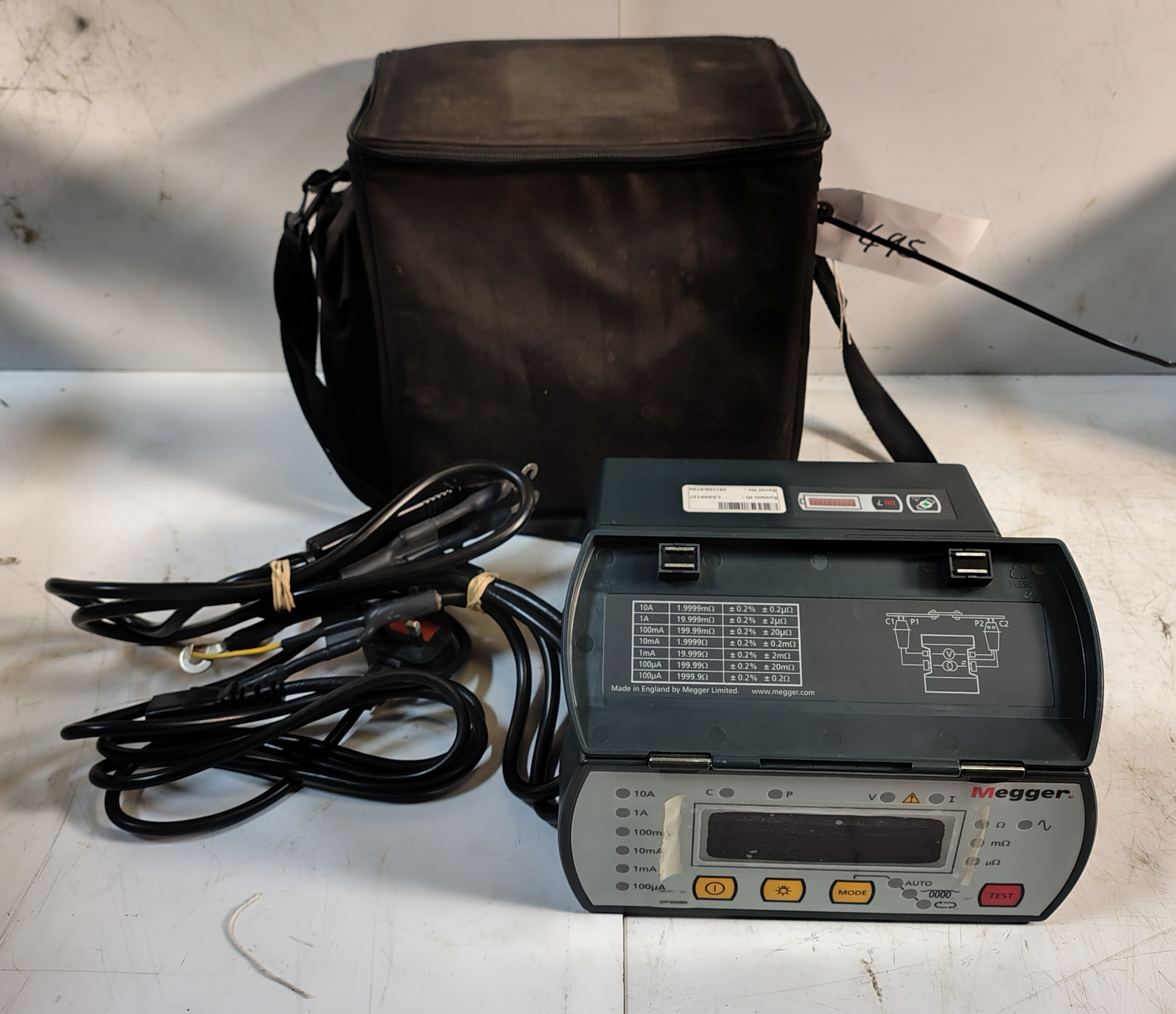 Megger DLRO 10 10 A Digital Low Resistance Ohmmeter - photo 1