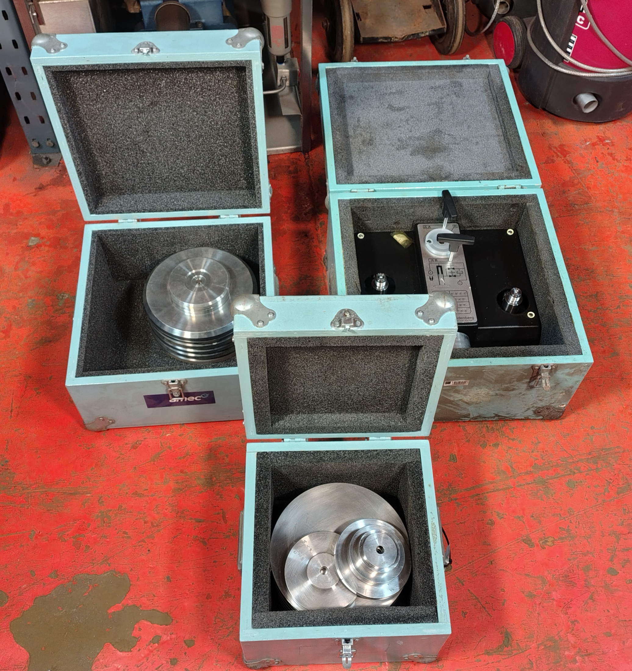 Budenberg 580HX - 1200 bar Hydraulic Dead Weight Tester c/w bar weight set - photo 1