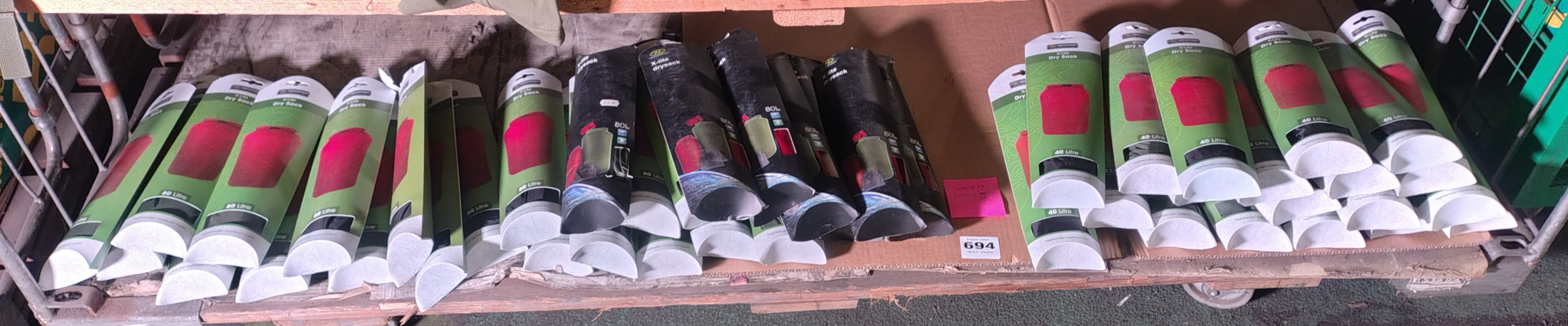 Army surplus consumables - Mixed Highlander X-Lite dry sack - 19x 40ltr, 26x 80ltr - photo 1