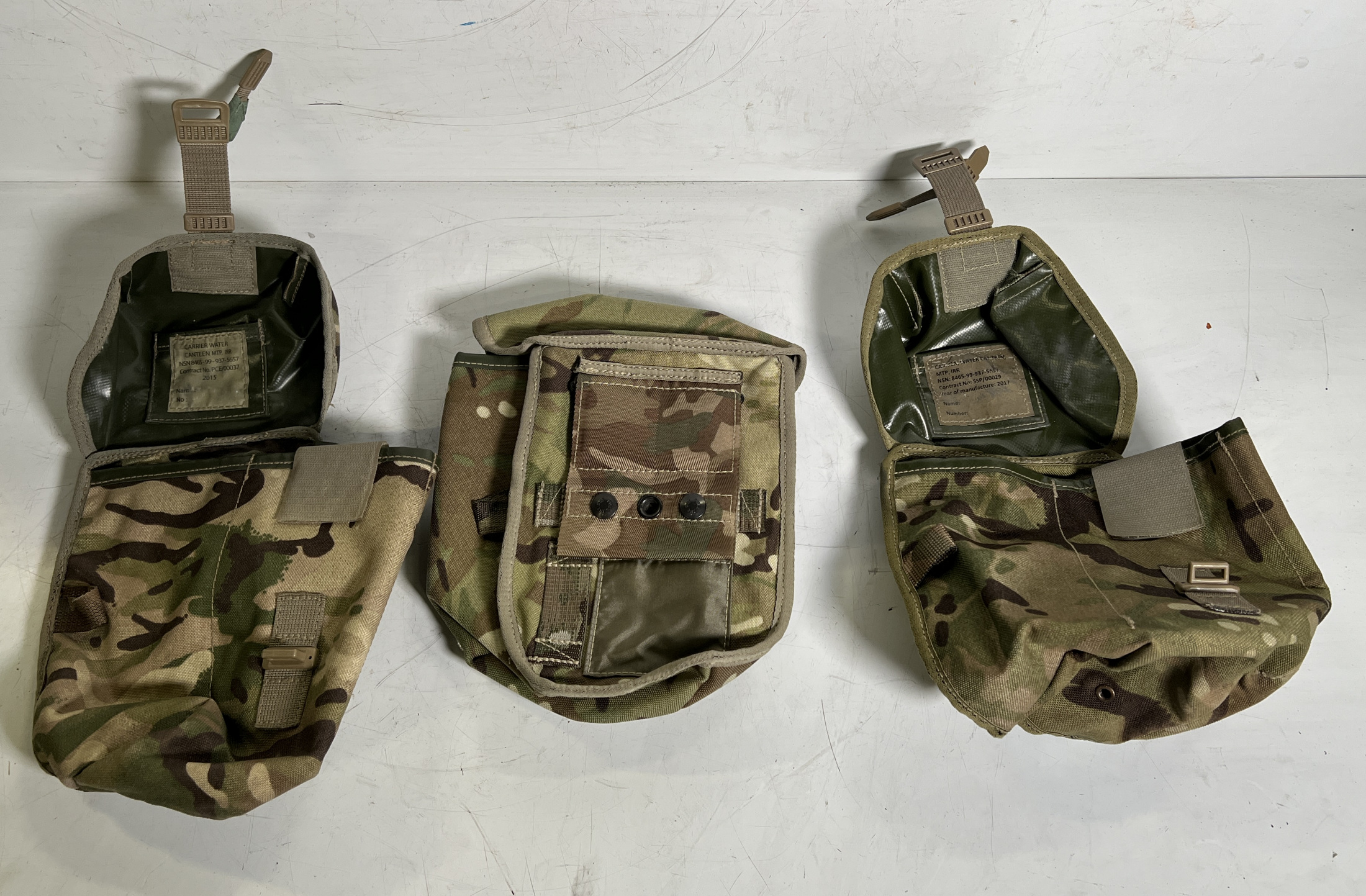 Various types of ex-military MTP accessories - 159kg – may require repair or be as spares - photo 1