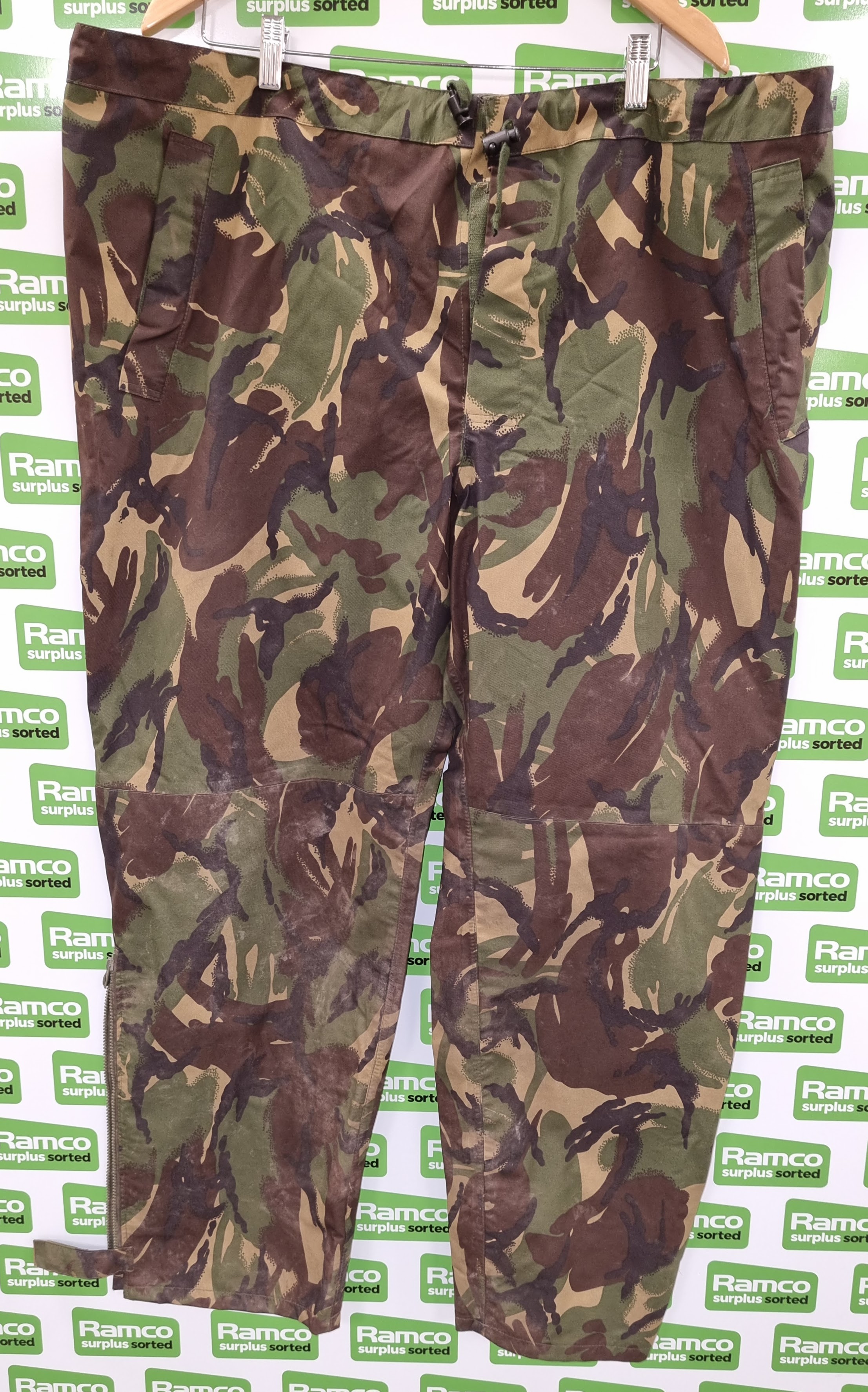 100x British Army DPM waterproof trousers - mixed sizes - photo 1